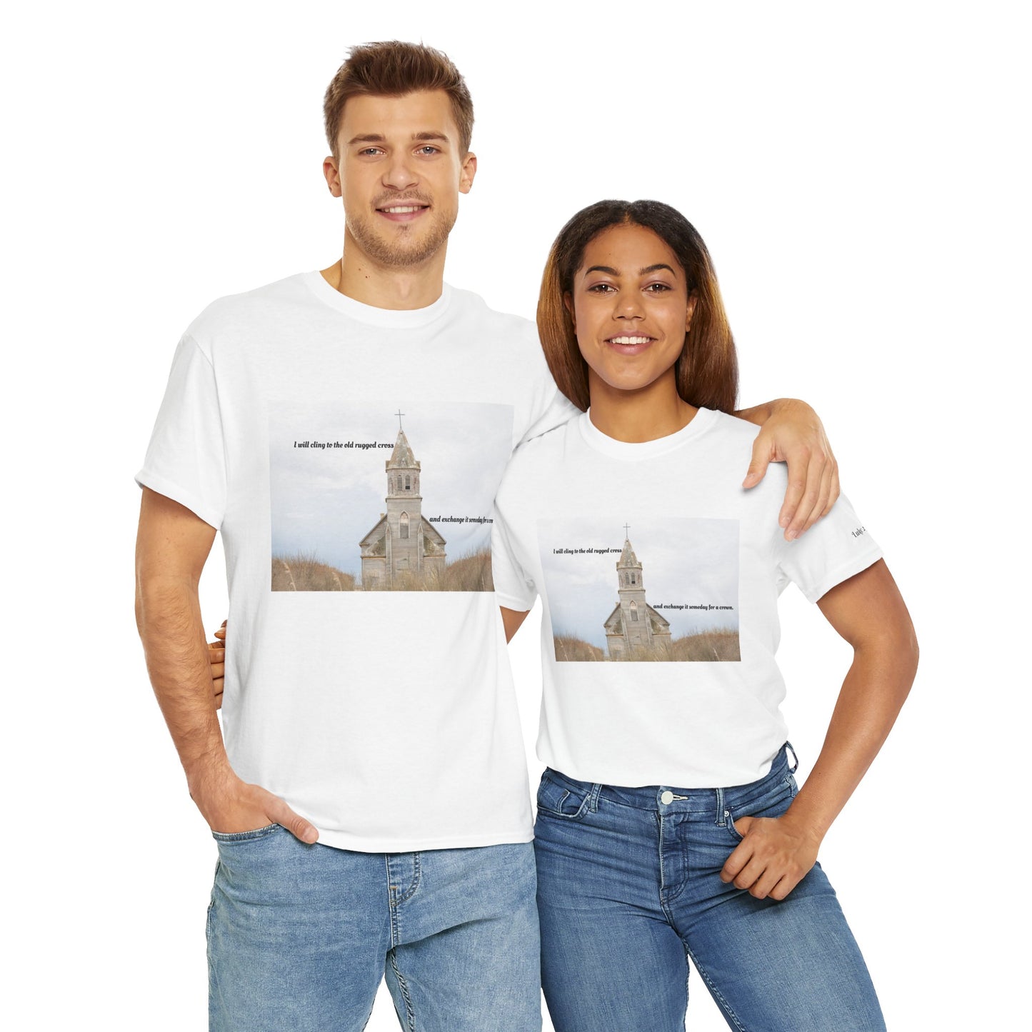 Inspirational Unisex Heavy Cotton Tee - "I Will Play the Life of Support"