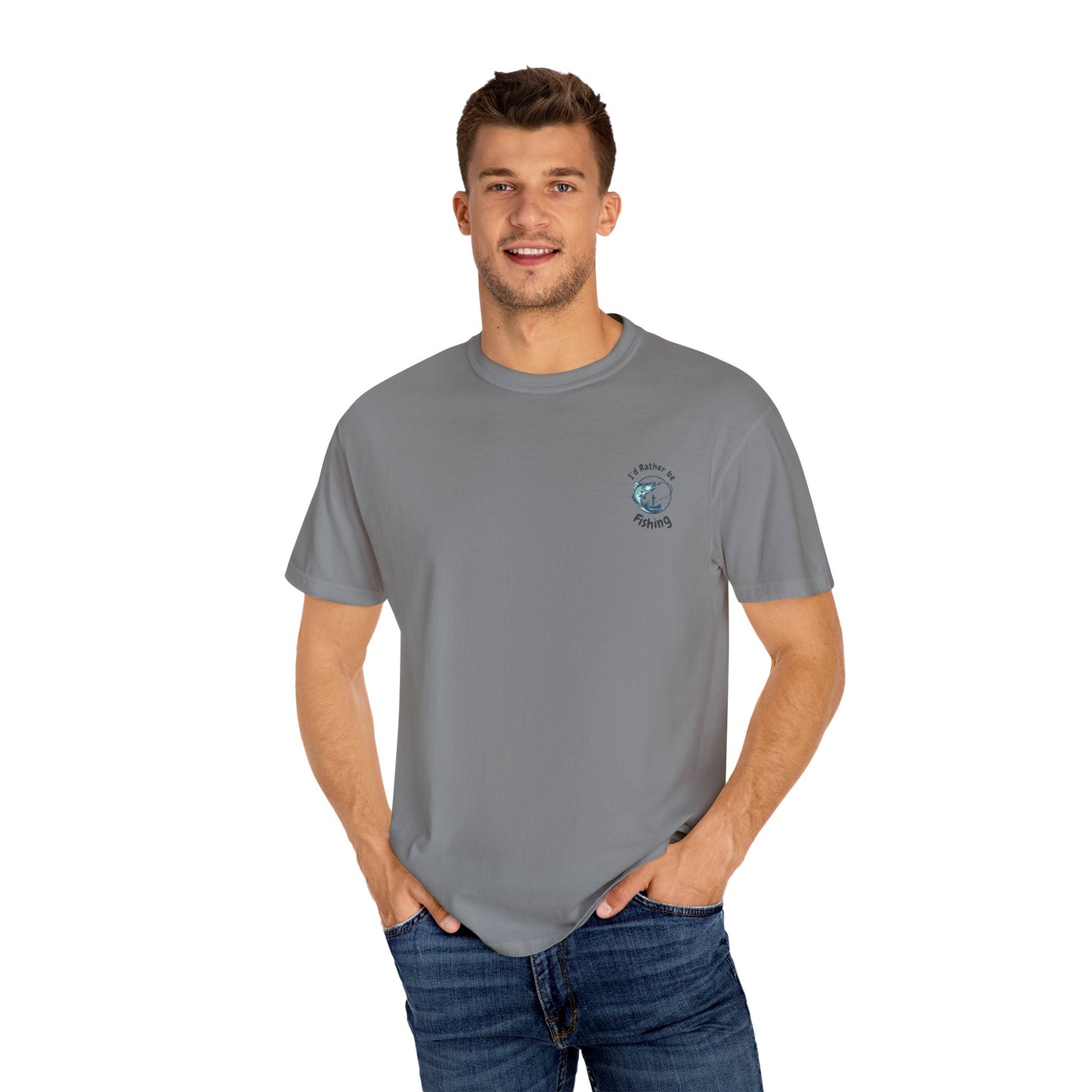 Casual Sunset Boat Tee - Garment-Dyed Unisex T-shirt for Dreamers and Adventurers