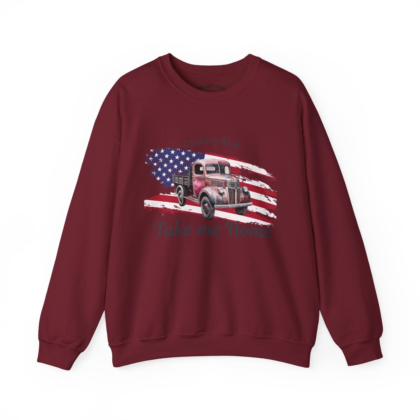 Country Road Vintage Truck Sweatshirt