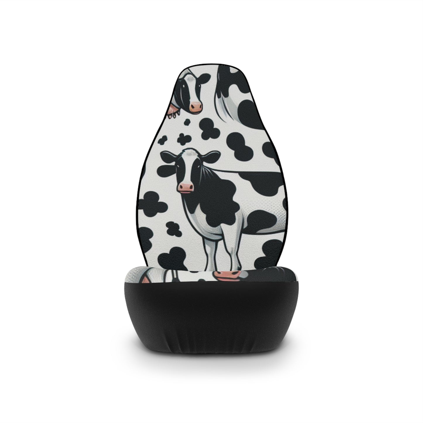 Cow Print Car Seat Covers - Fun & Stylish Auto Accessories