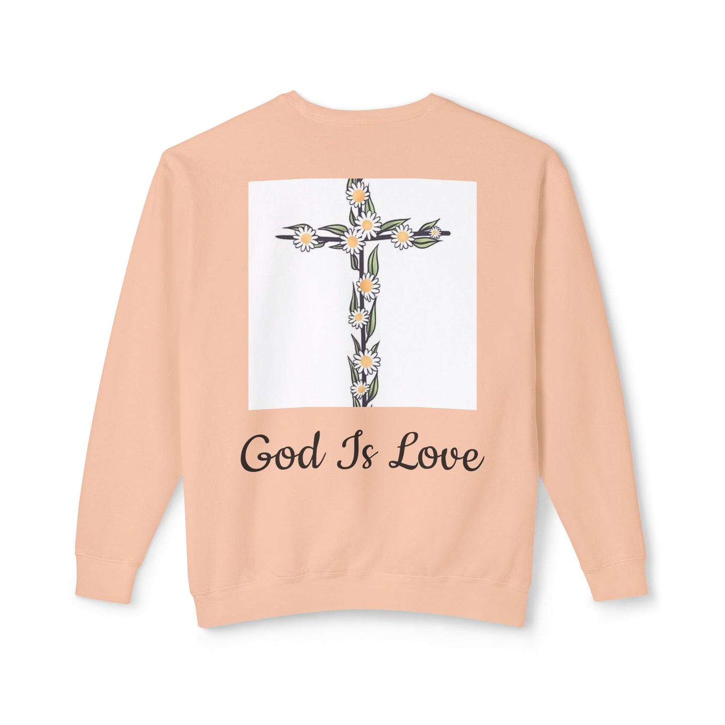 Faith, Hope, Love Unisex Lightweight Crewneck Sweatshirt