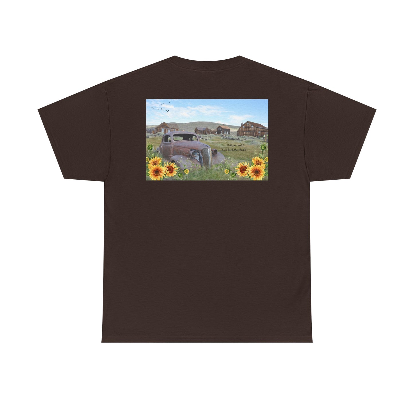 Sunflower Scenic Tee, Nature Lover T-Shirt, Summer Outfit, Gift for Her, Casual Wear