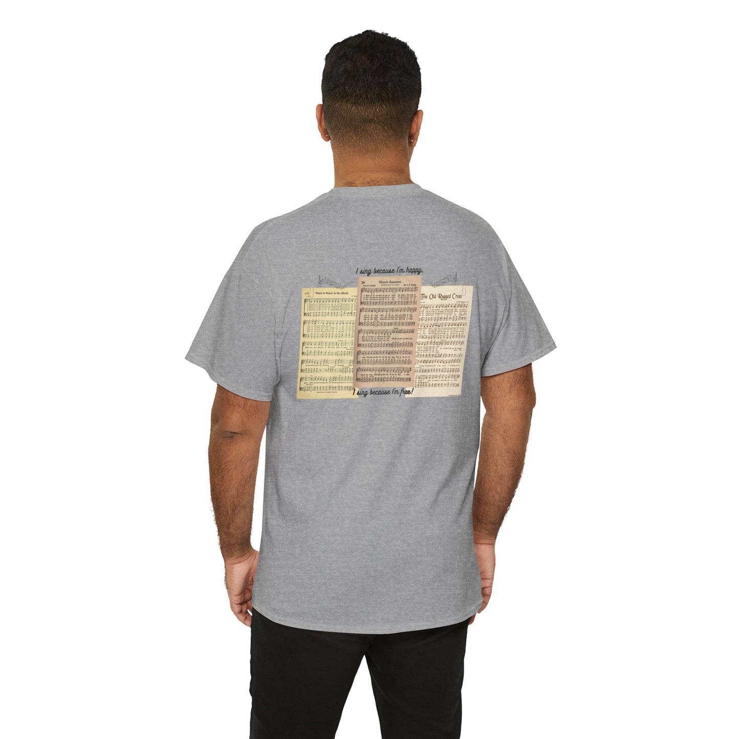 Make a Joyful Noise Unisex Heavy Cotton Tee - Music Lovers Shirt