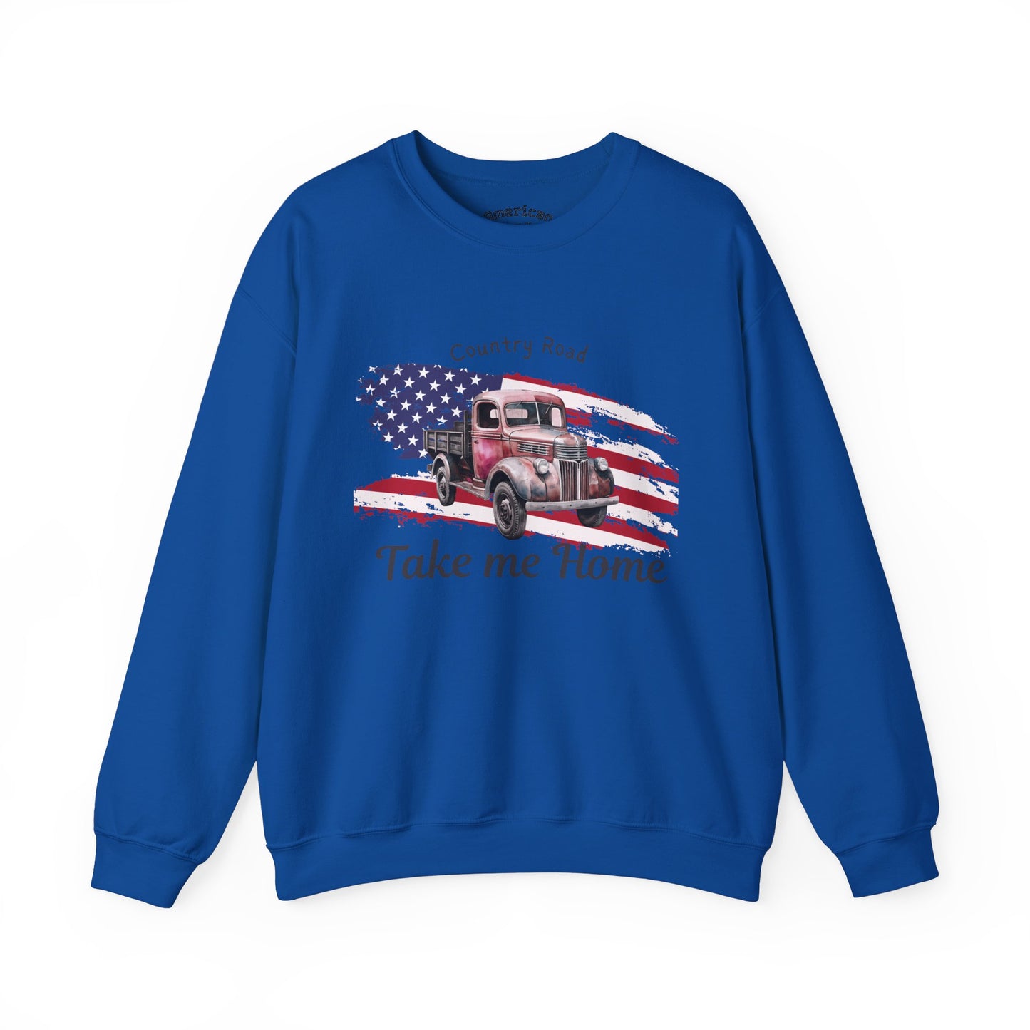 Country Road Vintage Truck Sweatshirt