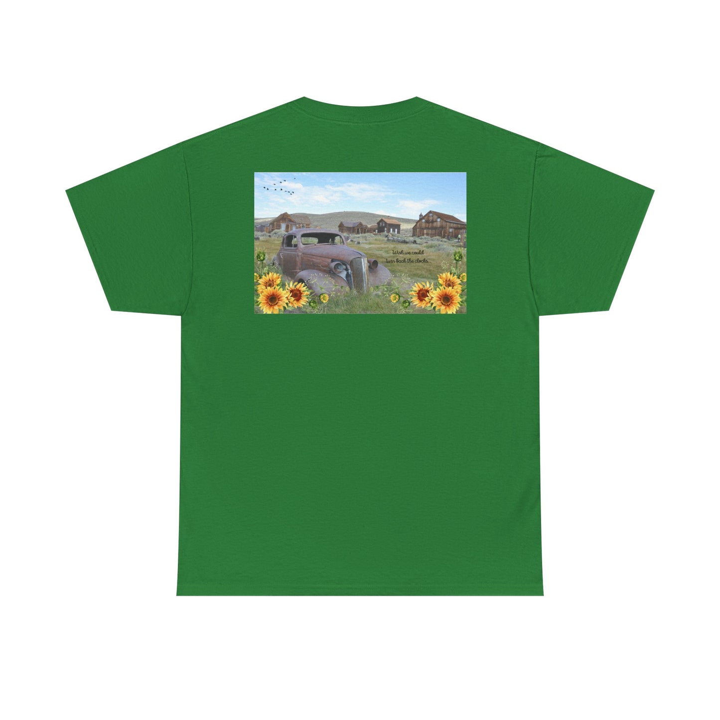 Sunflower Scenic Tee, Nature Lover T-Shirt, Summer Outfit, Gift for Her, Casual Wear