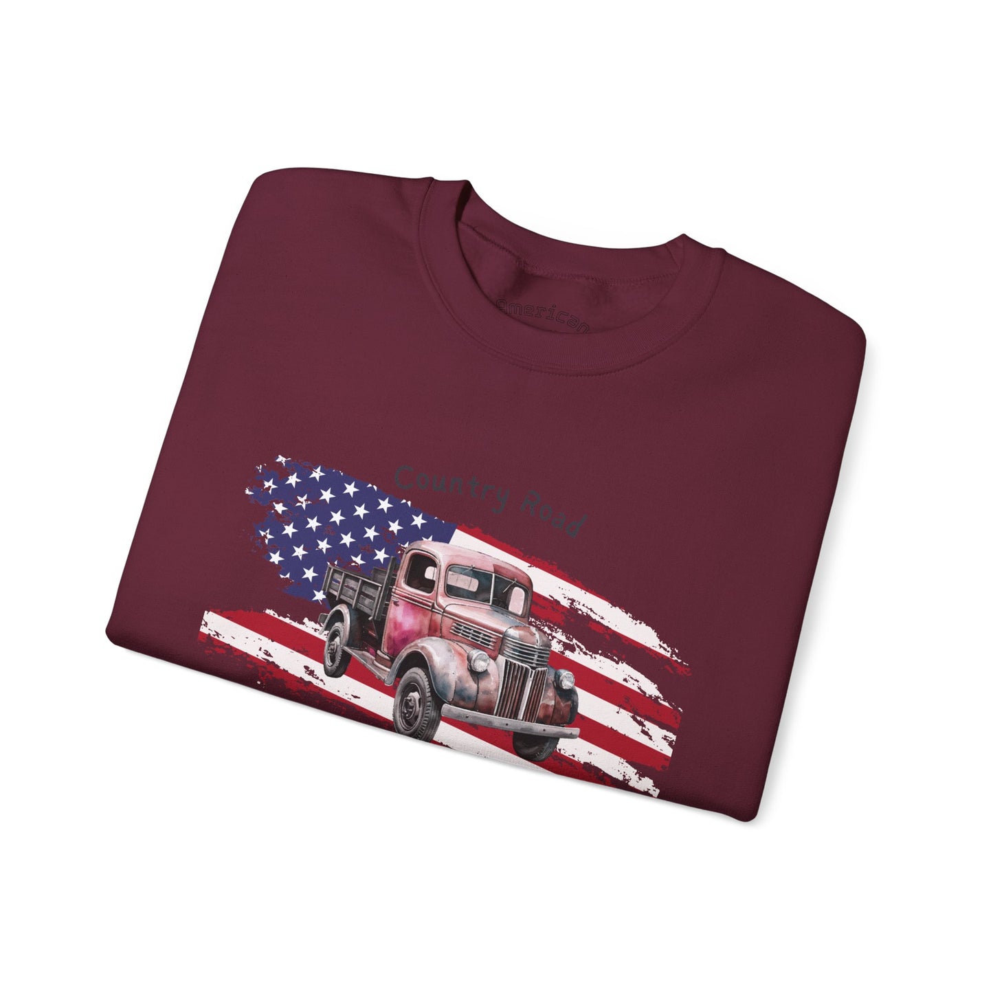 Country Road Vintage Truck Sweatshirt