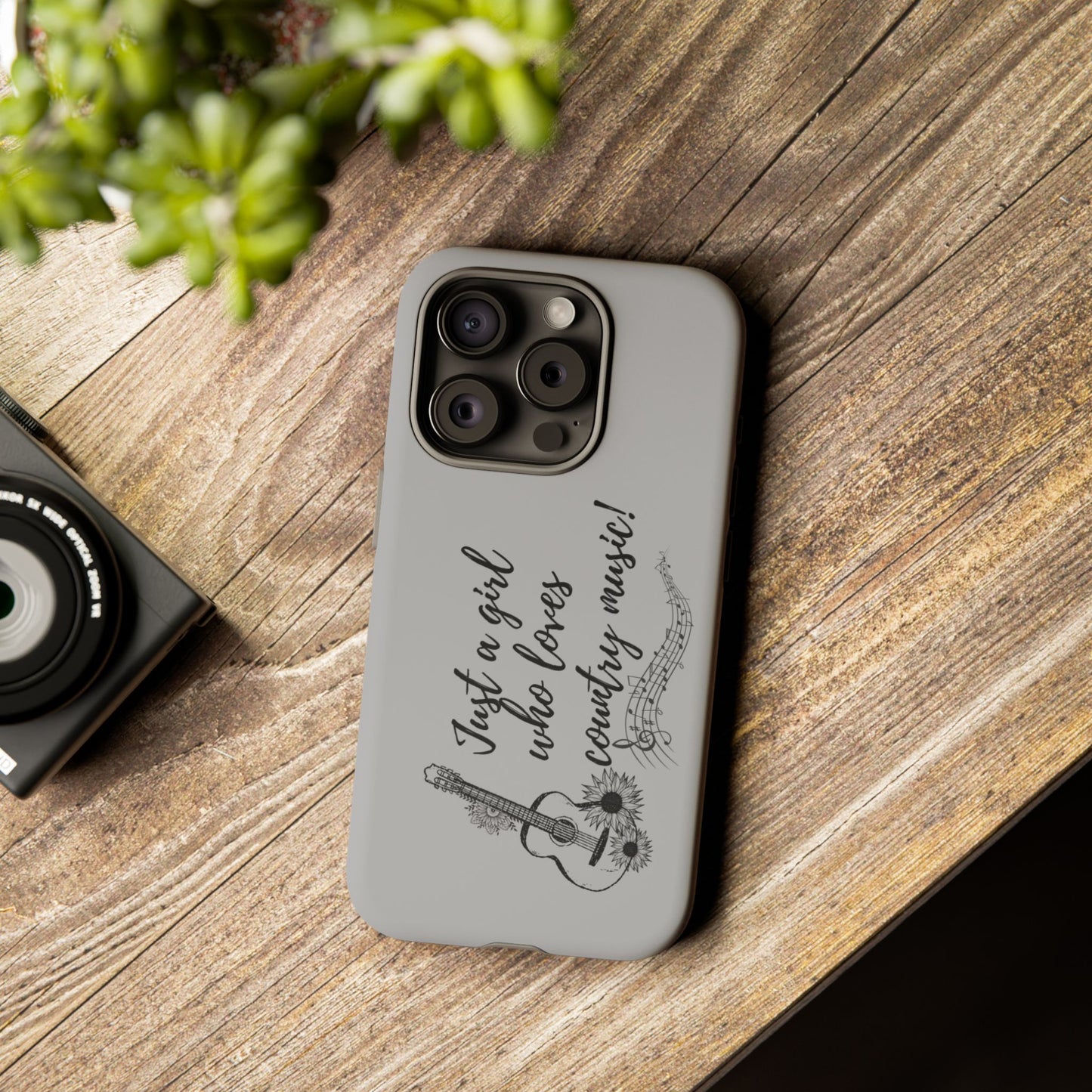 Country Music Lover Phone Case - Just a Girl Who Loves Country Music!
