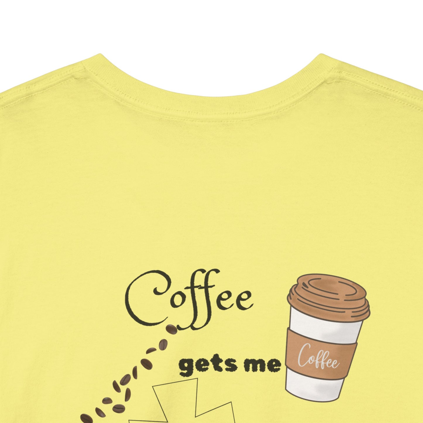 Coffee Time Unisex Heavy Cotton Tee - Faith & Caffeine Inspiration