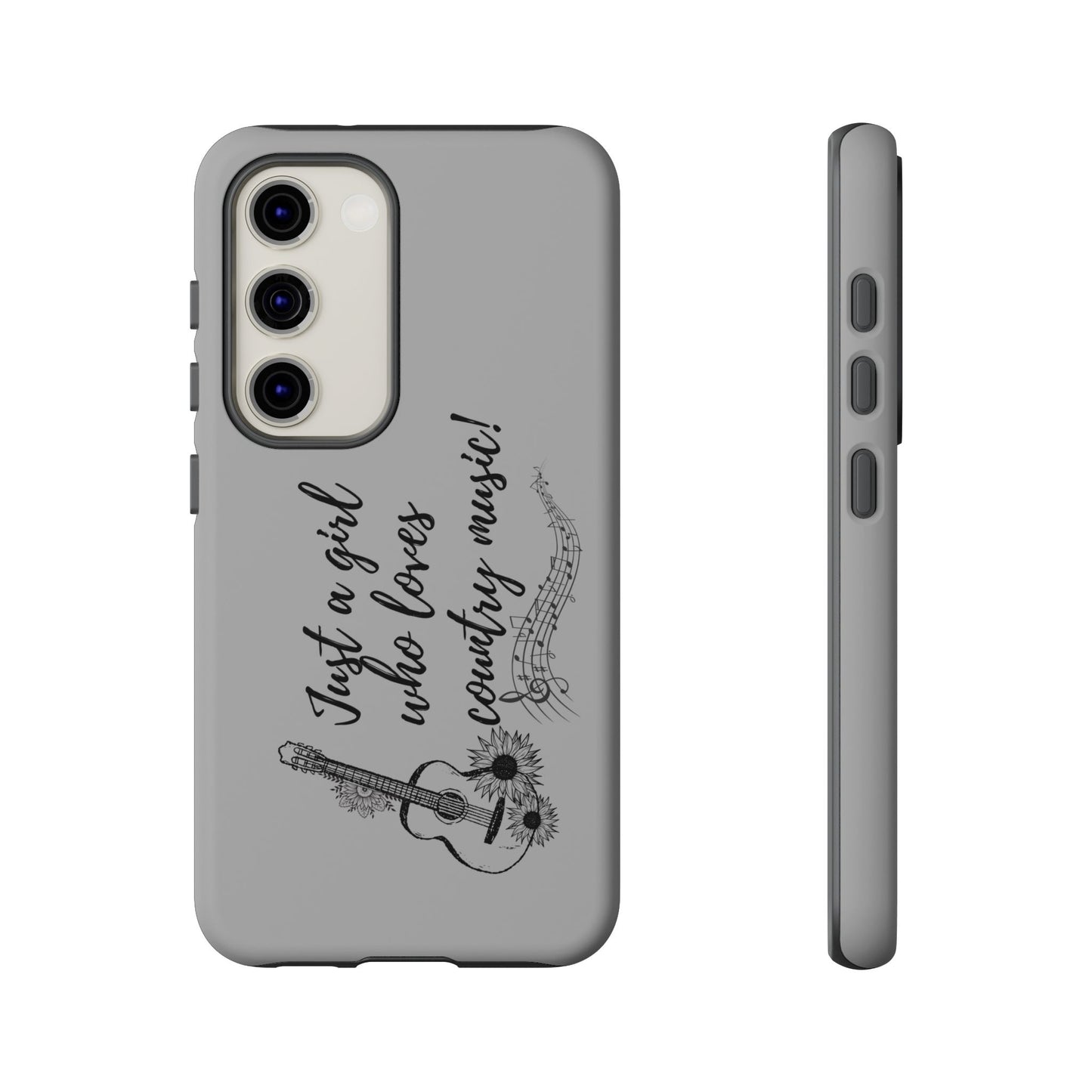 Country Music Lover Phone Case - Just a Girl Who Loves Country Music!