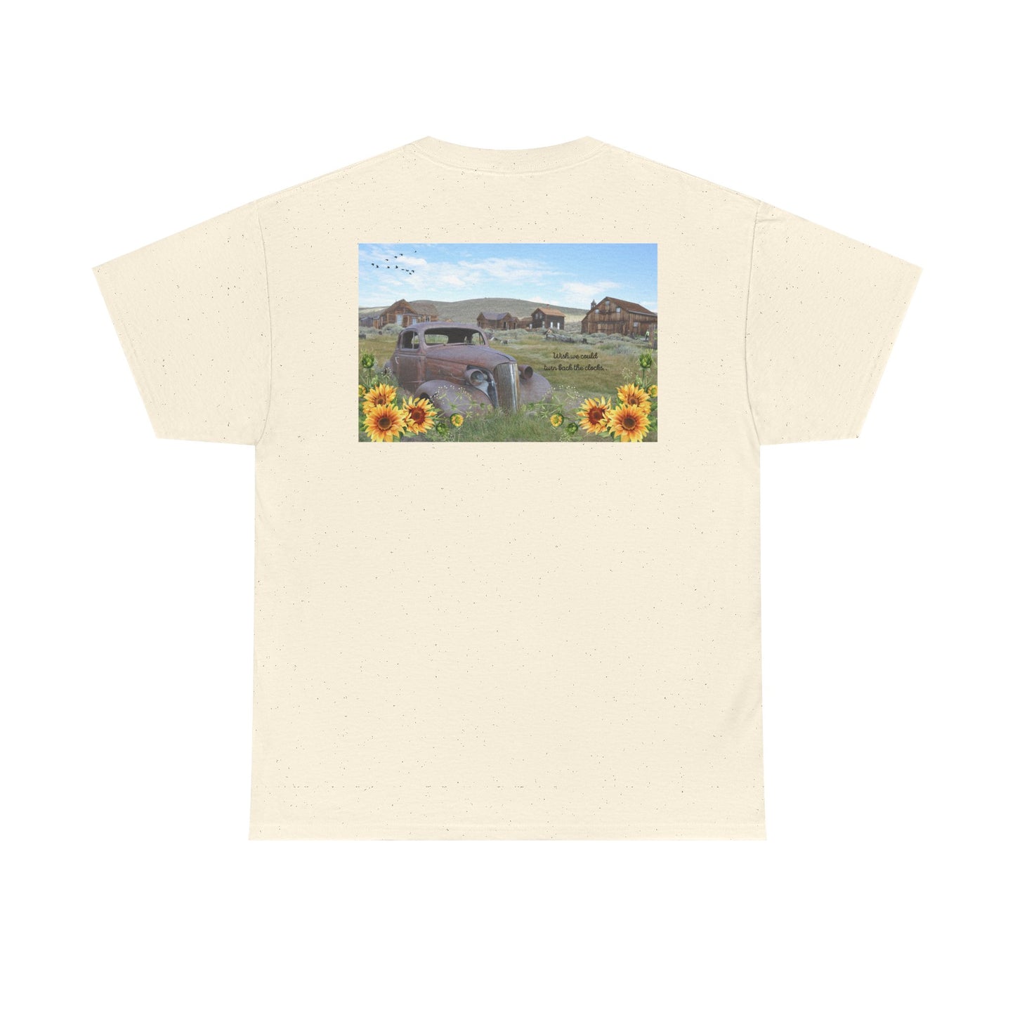 Sunflower Scenic Tee, Nature Lover T-Shirt, Summer Outfit, Gift for Her, Casual Wear
