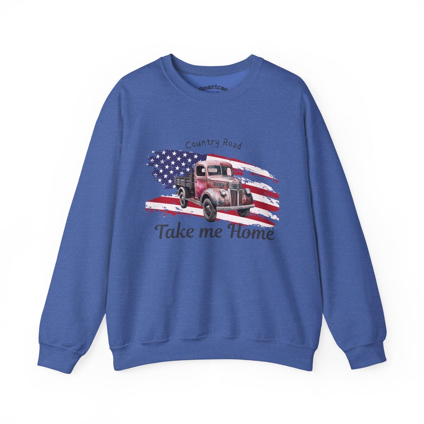 Country Road Vintage Truck Sweatshirt