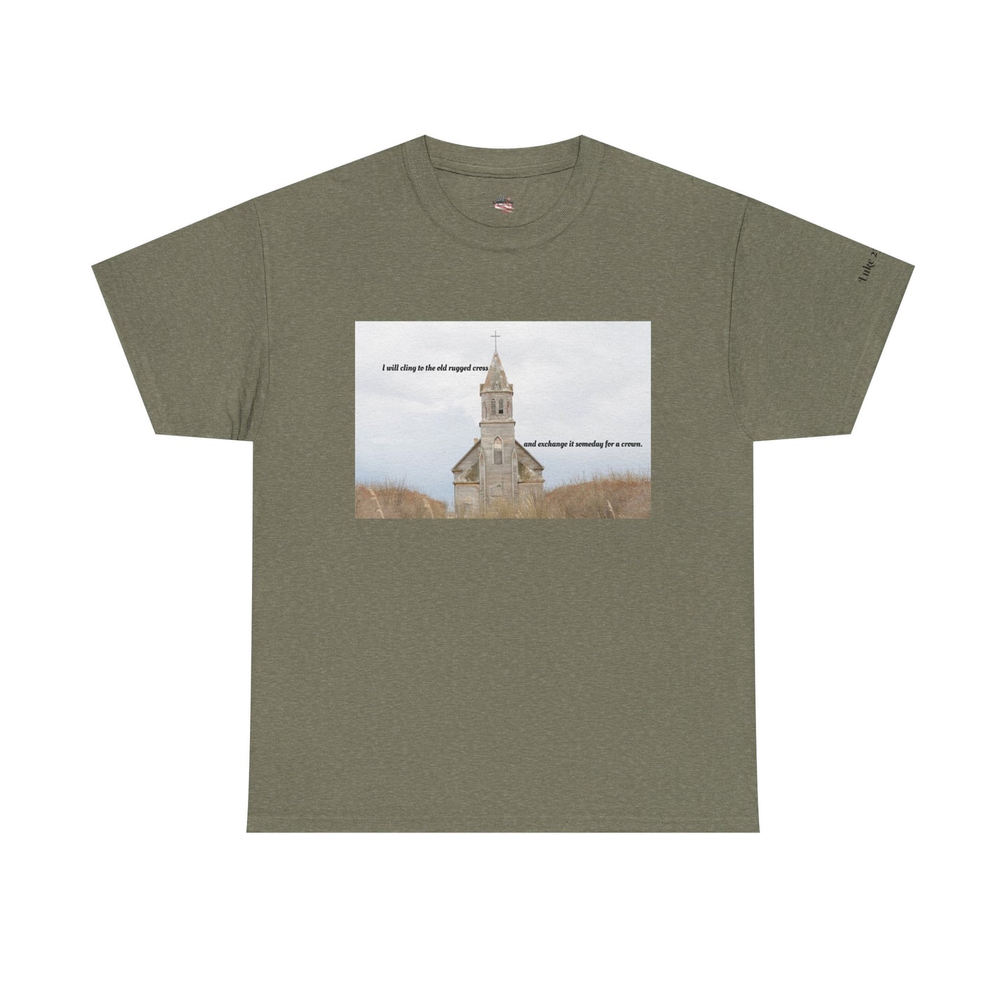 Inspirational Unisex Heavy Cotton Tee - "I Will Play the Life of Support"