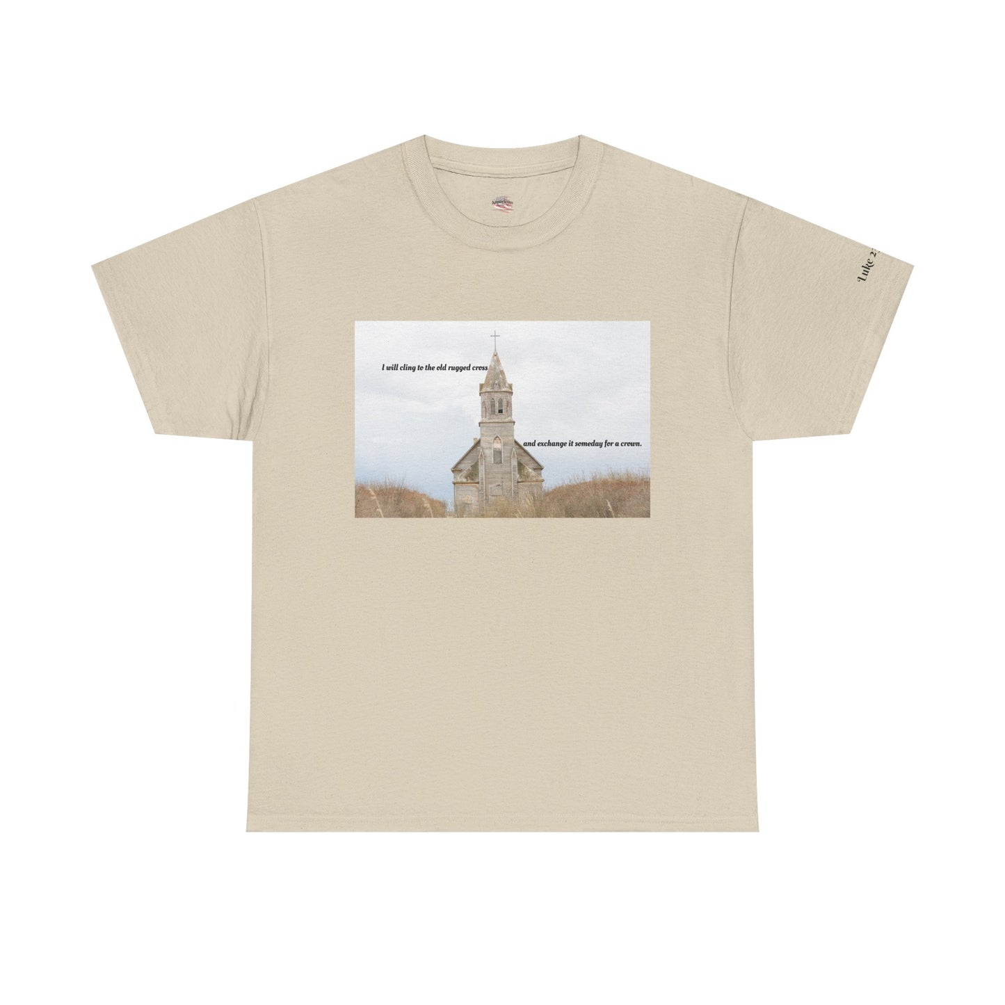 Inspirational Unisex Heavy Cotton Tee - "I Will Play the Life of Support"