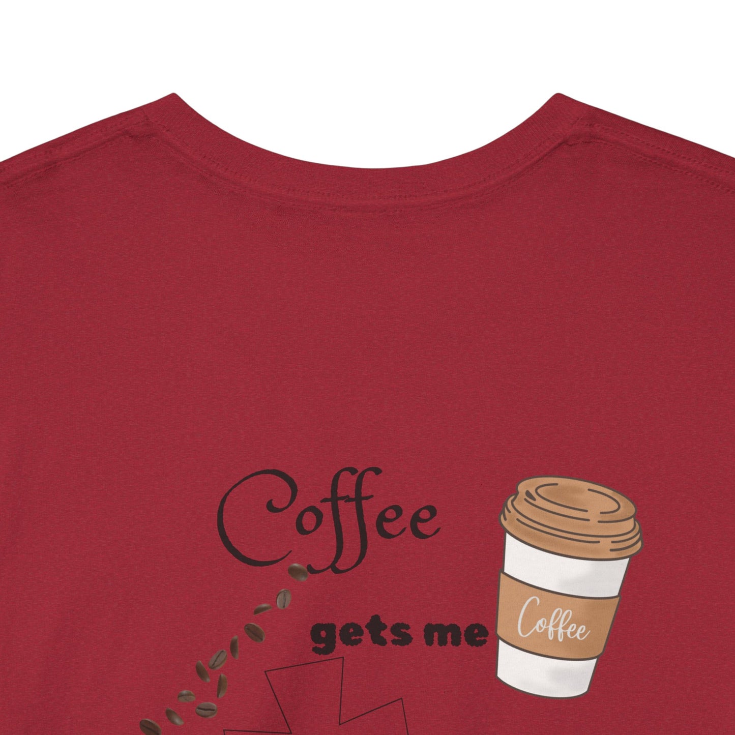 Coffee Time Unisex Heavy Cotton Tee - Faith & Caffeine Inspiration