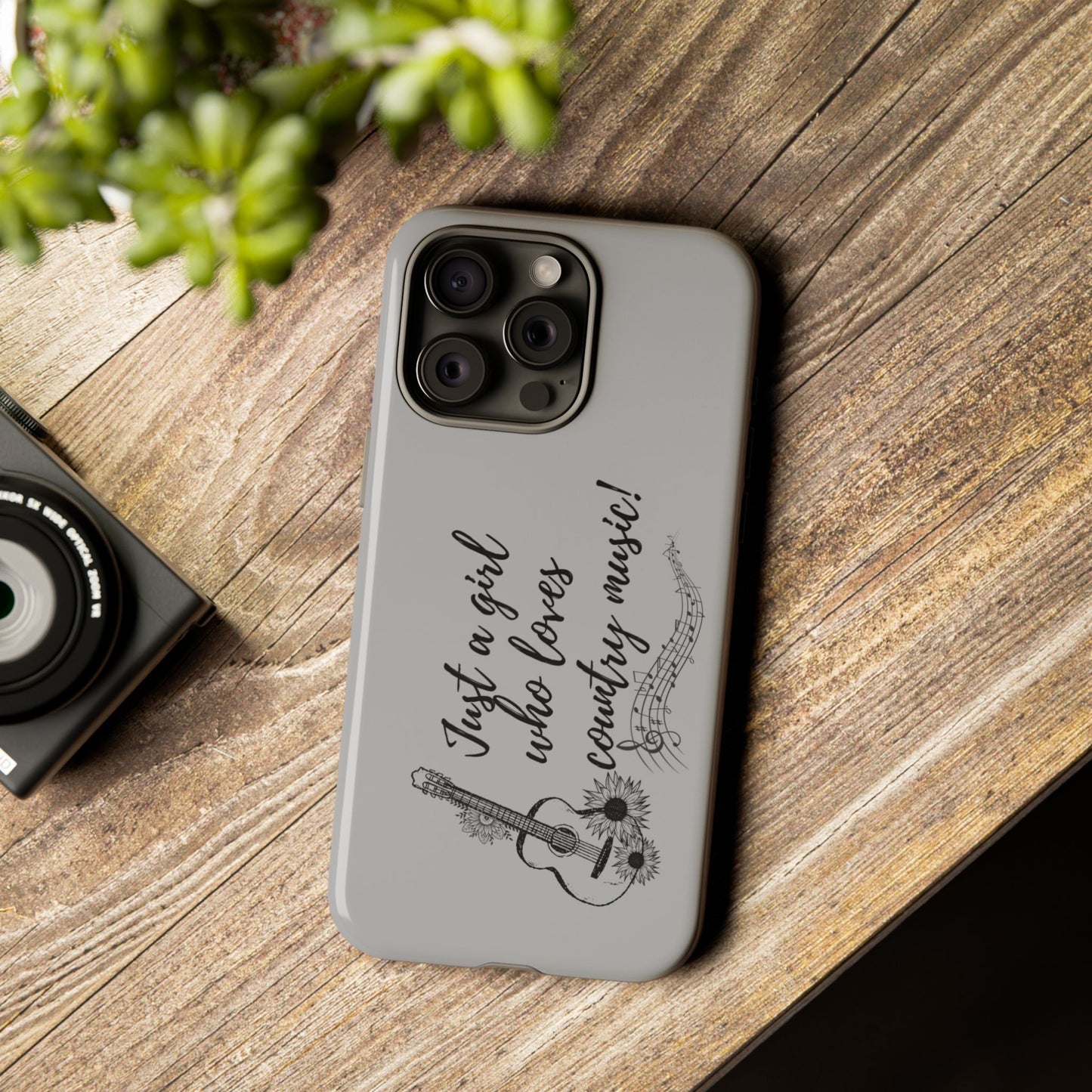 Country Music Lover Phone Case - Just a Girl Who Loves Country Music!
