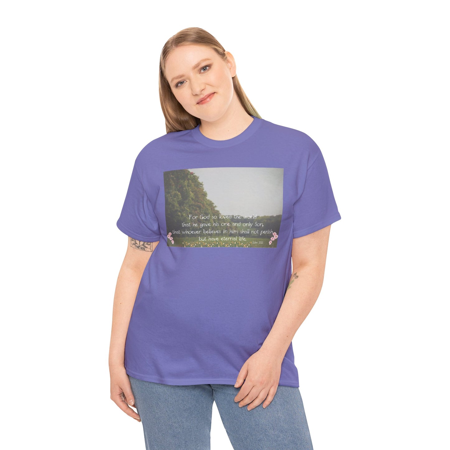 Nature-Inspired Unisex Heavy Cotton Tee, Inspirational Shirt for Outdoor Lovers, Casual Everyday Wear, Gift for Nature Enthusiasts, [...]