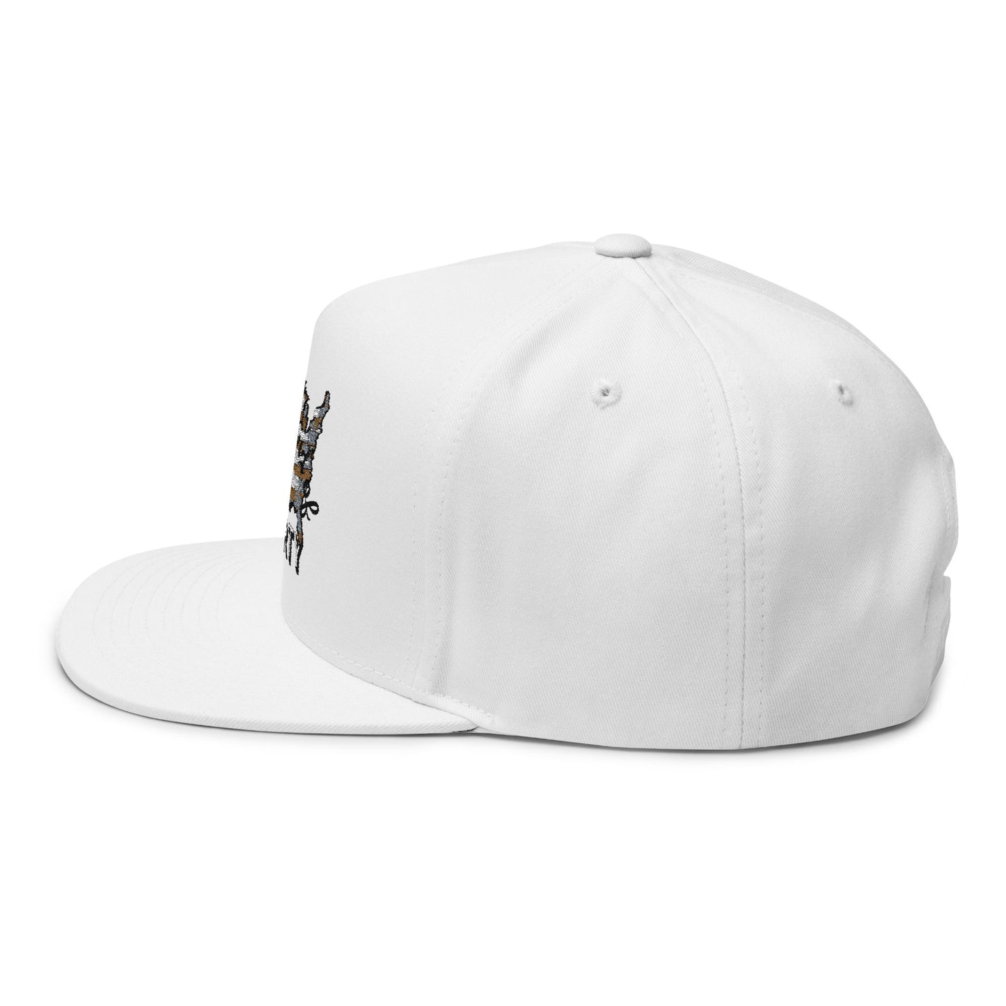 Flat Bill Cap (Embroidery)