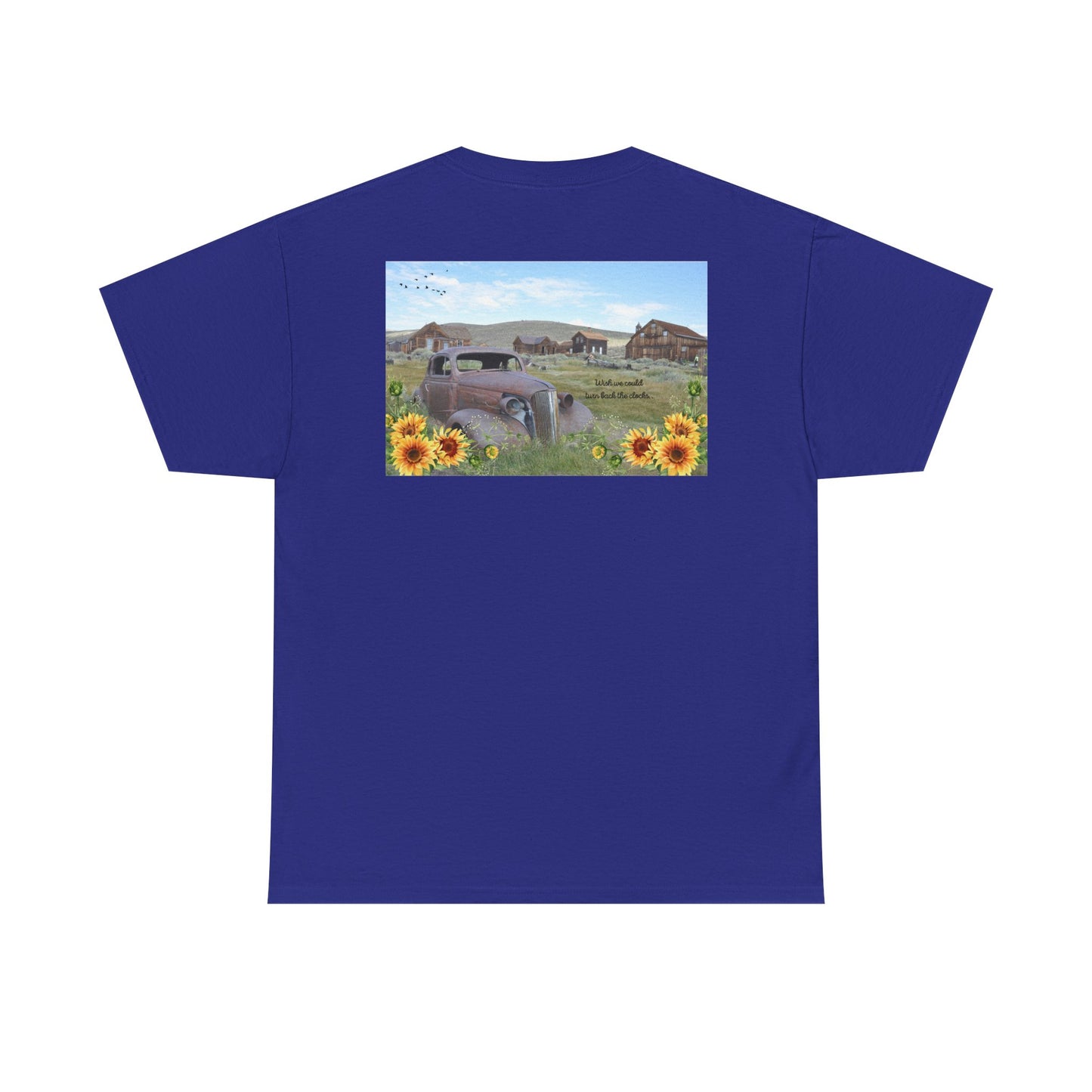 Sunflower Scenic Tee, Nature Lover T-Shirt, Summer Outfit, Gift for Her, Casual Wear