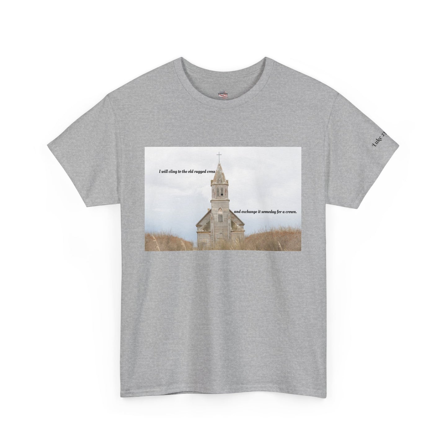 Inspirational Unisex Heavy Cotton Tee - "I Will Play the Life of Support"