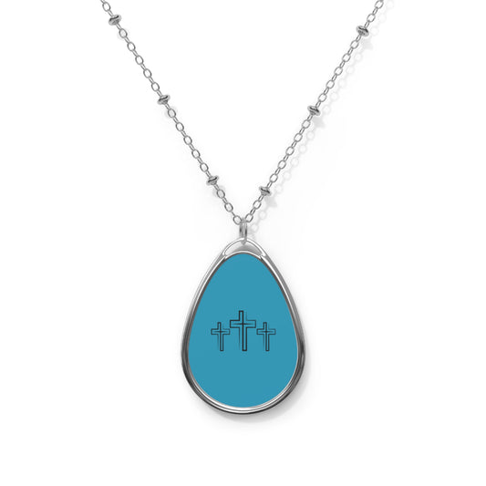 Musical Note Oval Necklace, Unique Jewelry Gift, Music Lover Necklace, Graduation Gift, Personalised Pendant