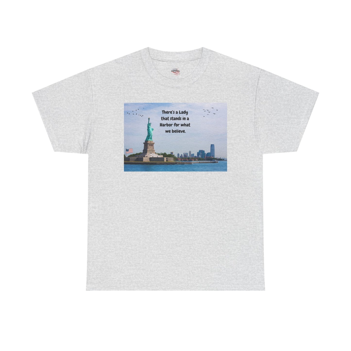 Unisex Heavy Cotton Tee with Lady Liberty Design, Inspirational Quote T-Shirt, Independence Day Gift, Patriot Apparel, New York [...]