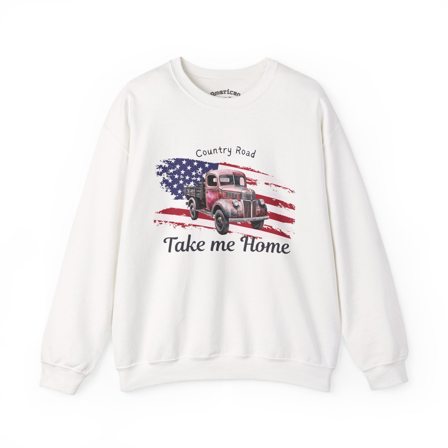 Country Road Vintage Truck Sweatshirt