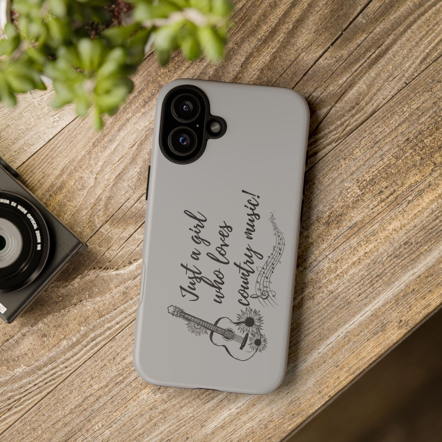 Country Music Lover Phone Case - Just a Girl Who Loves Country Music!