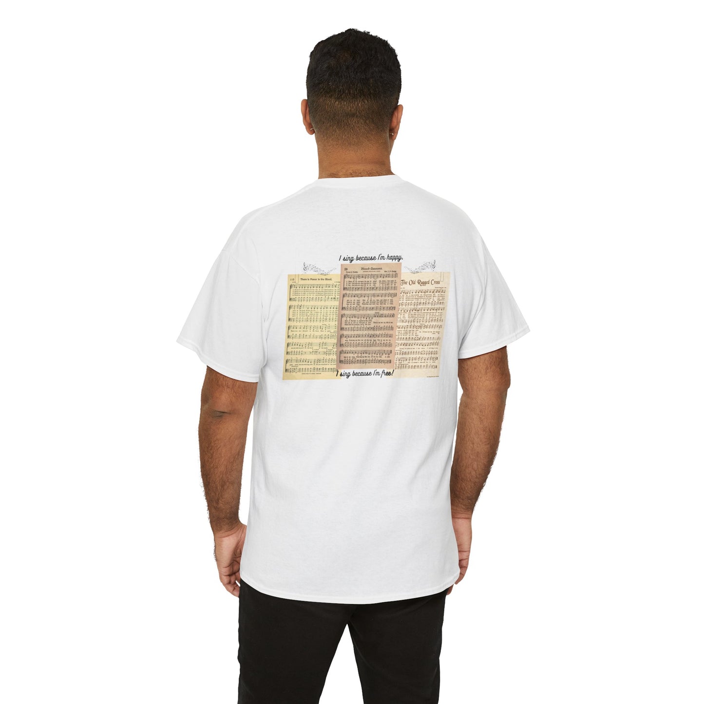 Make a Joyful Noise Unisex Heavy Cotton Tee - Music Lovers Shirt
