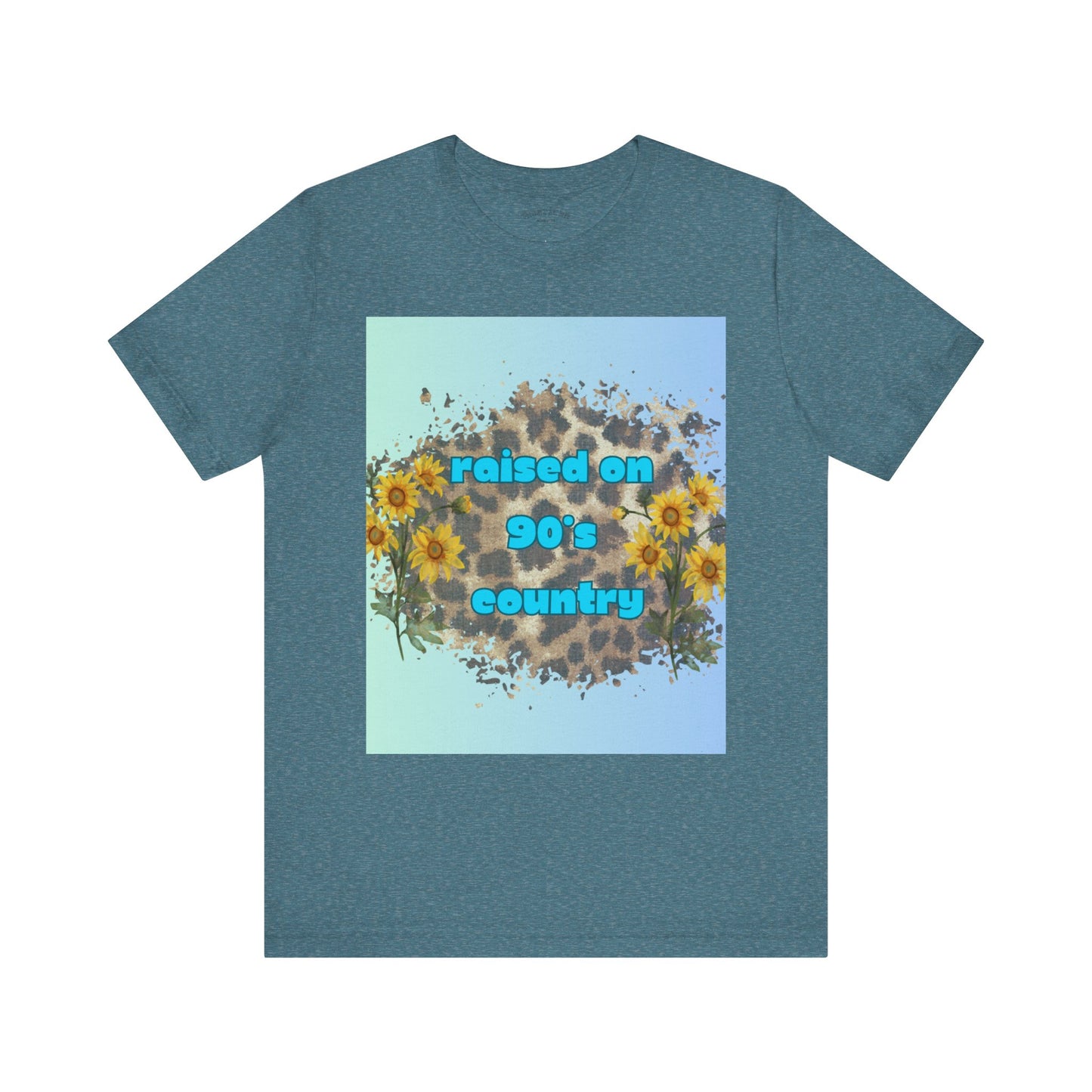Vintage Country Vibe Tee - "Raised on 90's Country"