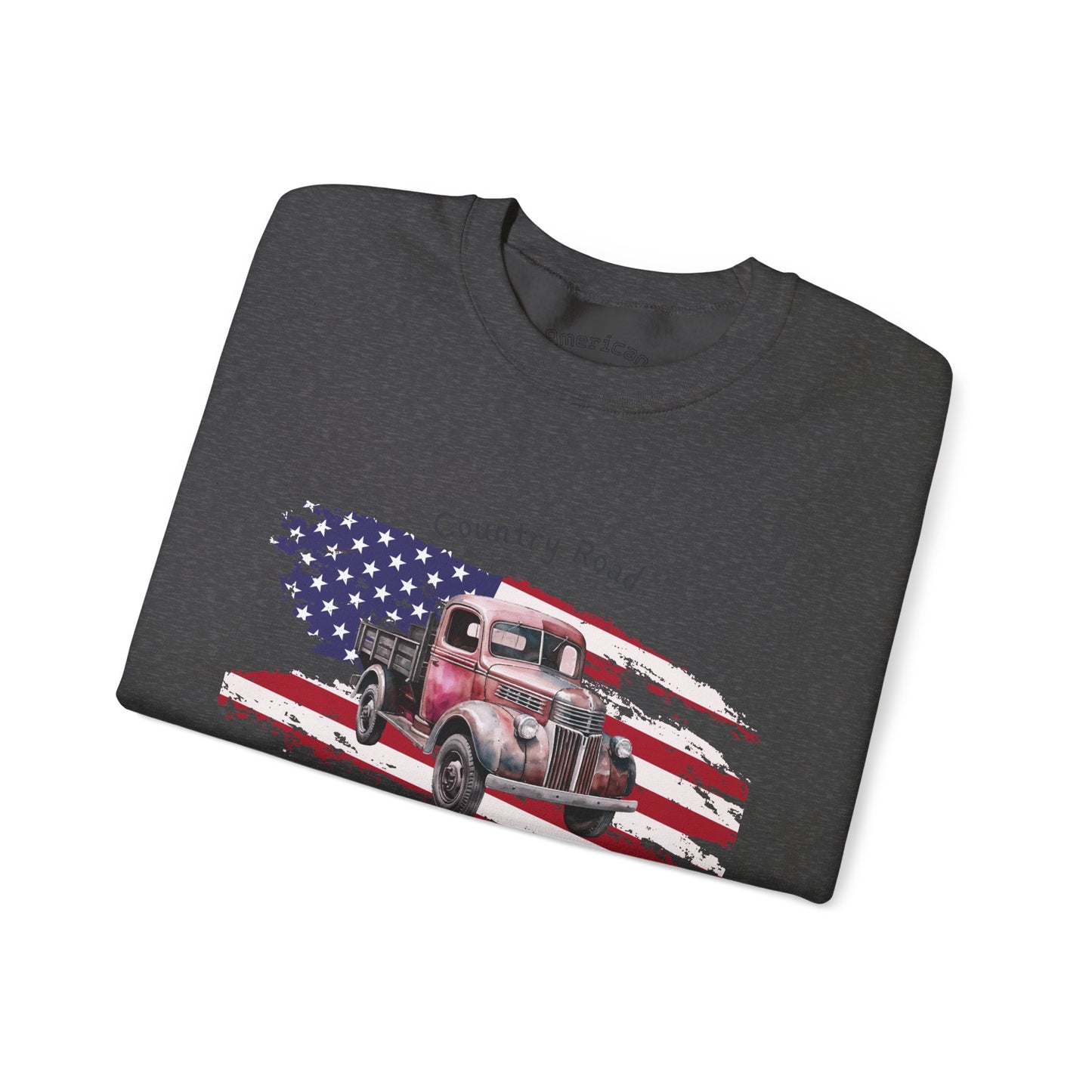 Country Road Vintage Truck Sweatshirt