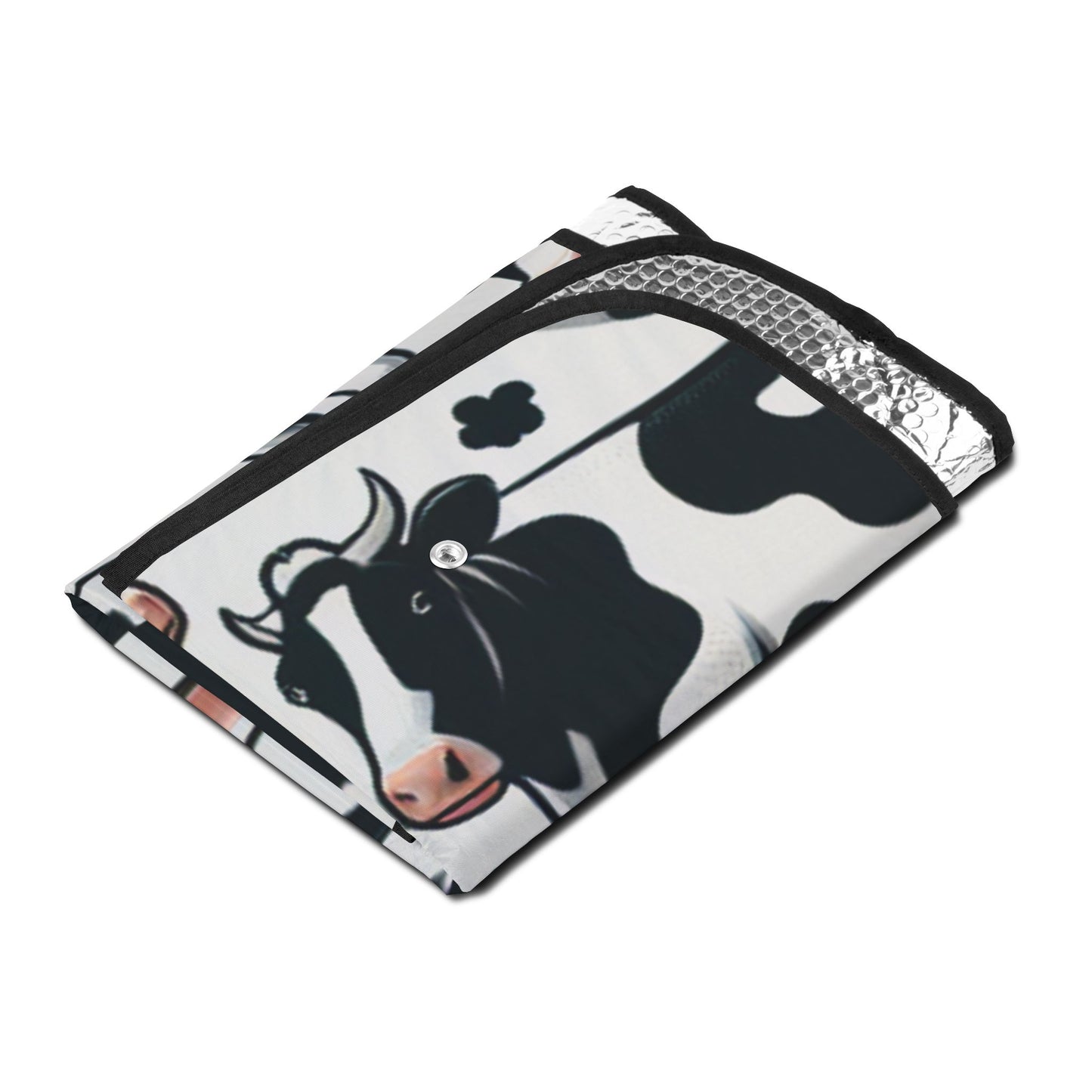 Fun Cow Print Car Sun Shades - UV Protection for Your Vehicle