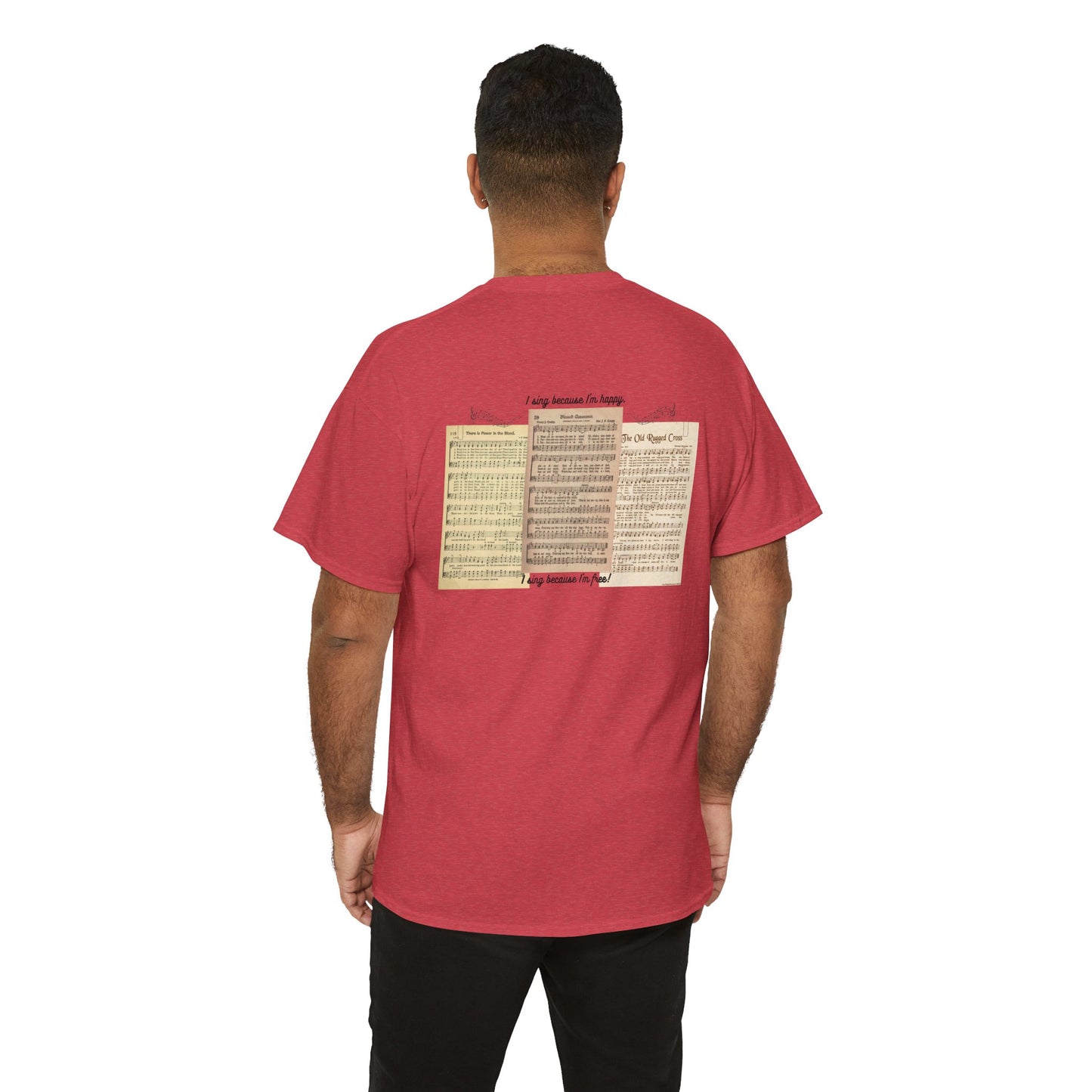 Make a Joyful Noise Unisex Heavy Cotton Tee - Music Lovers Shirt