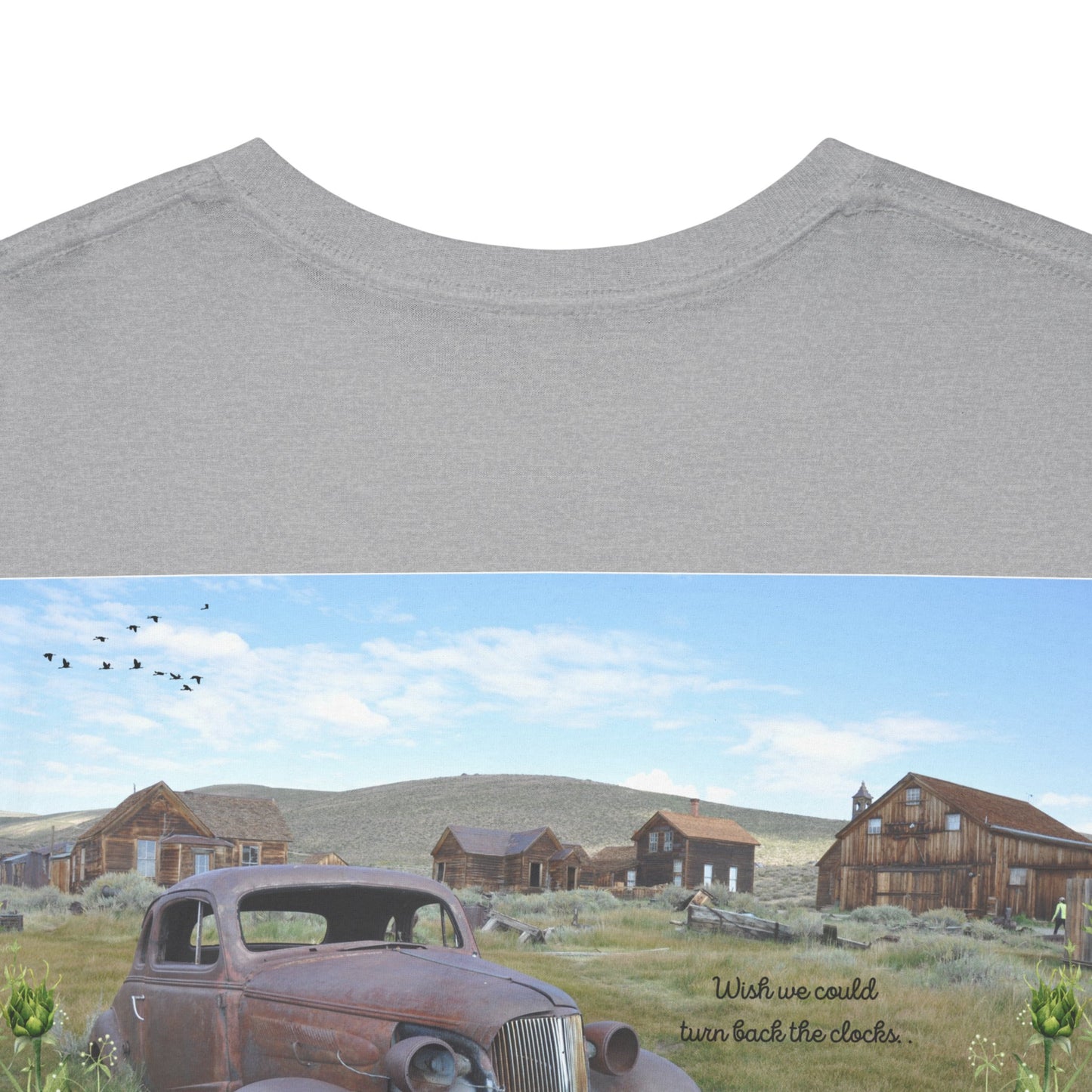 Sunflower Scenic Tee, Nature Lover T-Shirt, Summer Outfit, Gift for Her, Casual Wear