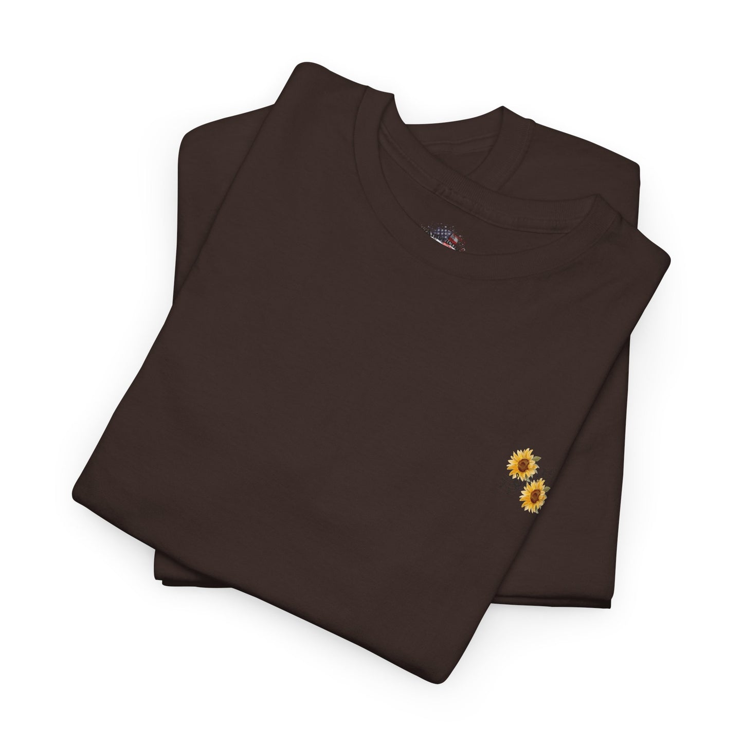 Sunflower Scenic Tee, Nature Lover T-Shirt, Summer Outfit, Gift for Her, Casual Wear