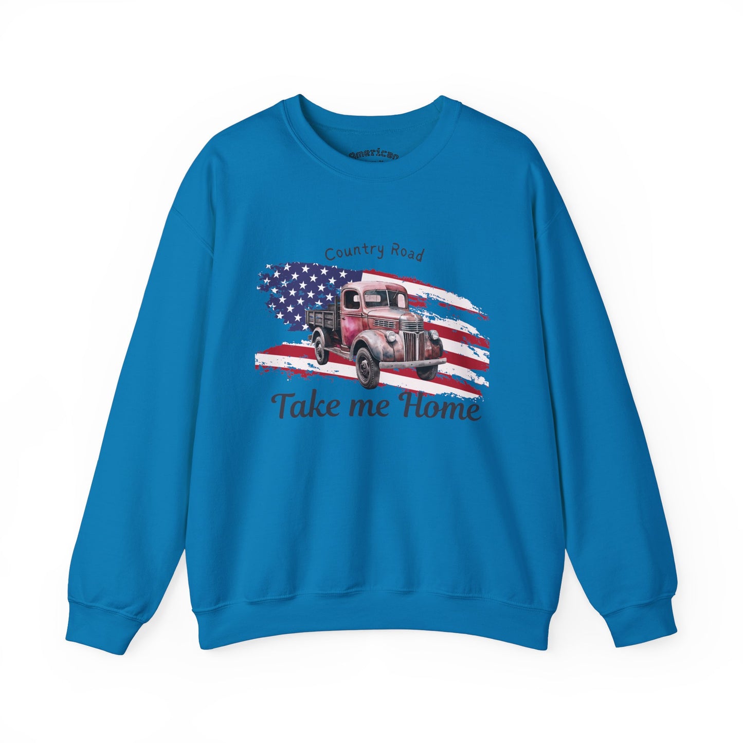 Country Road Vintage Truck Sweatshirt