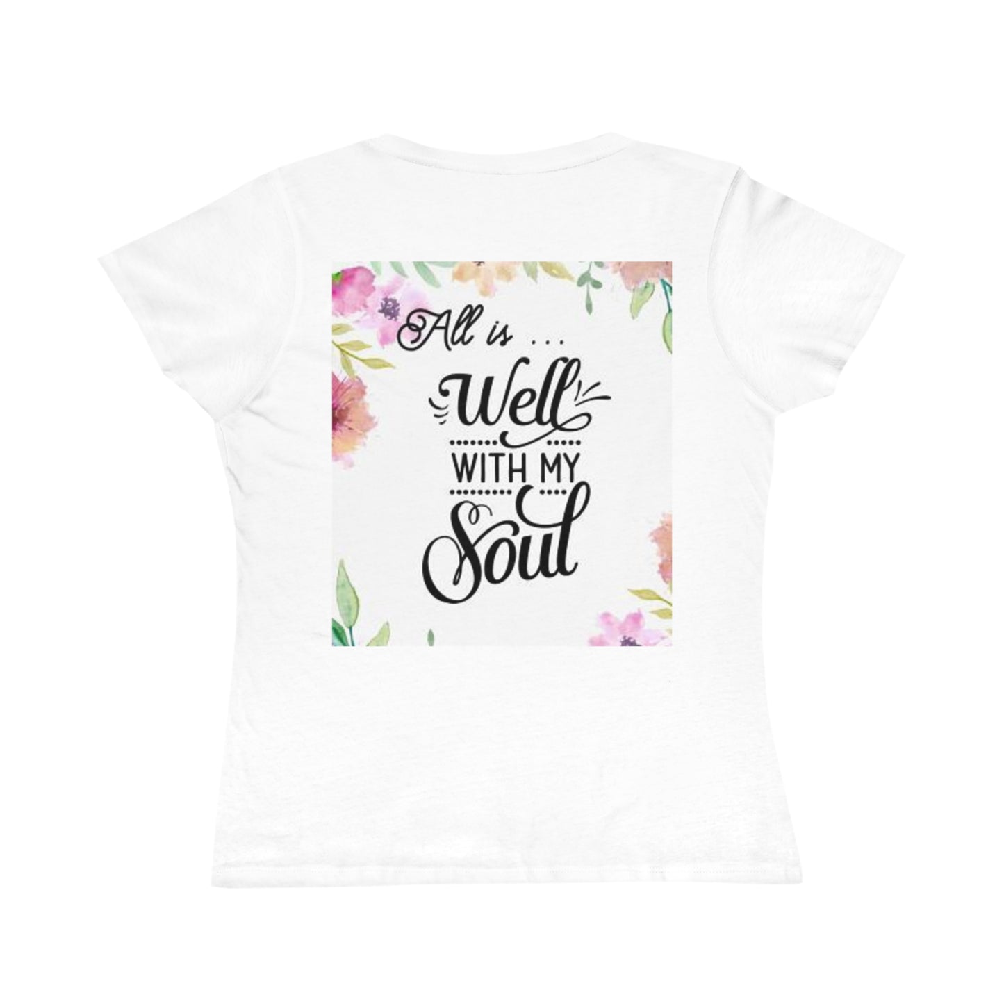 Inspirational Women's Classic T-Shirt - 'All is Well with My Soul'