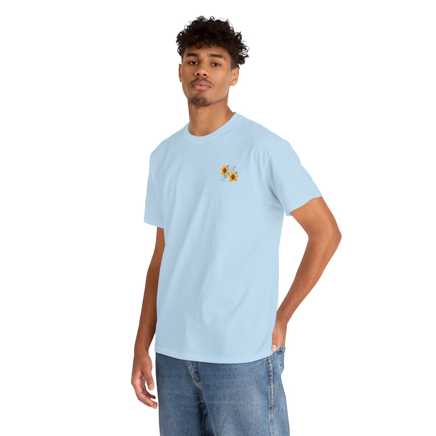 Unisex Heavy Cotton Tee with Country Music Design - Perfect for Music Lovers & Casual Outings