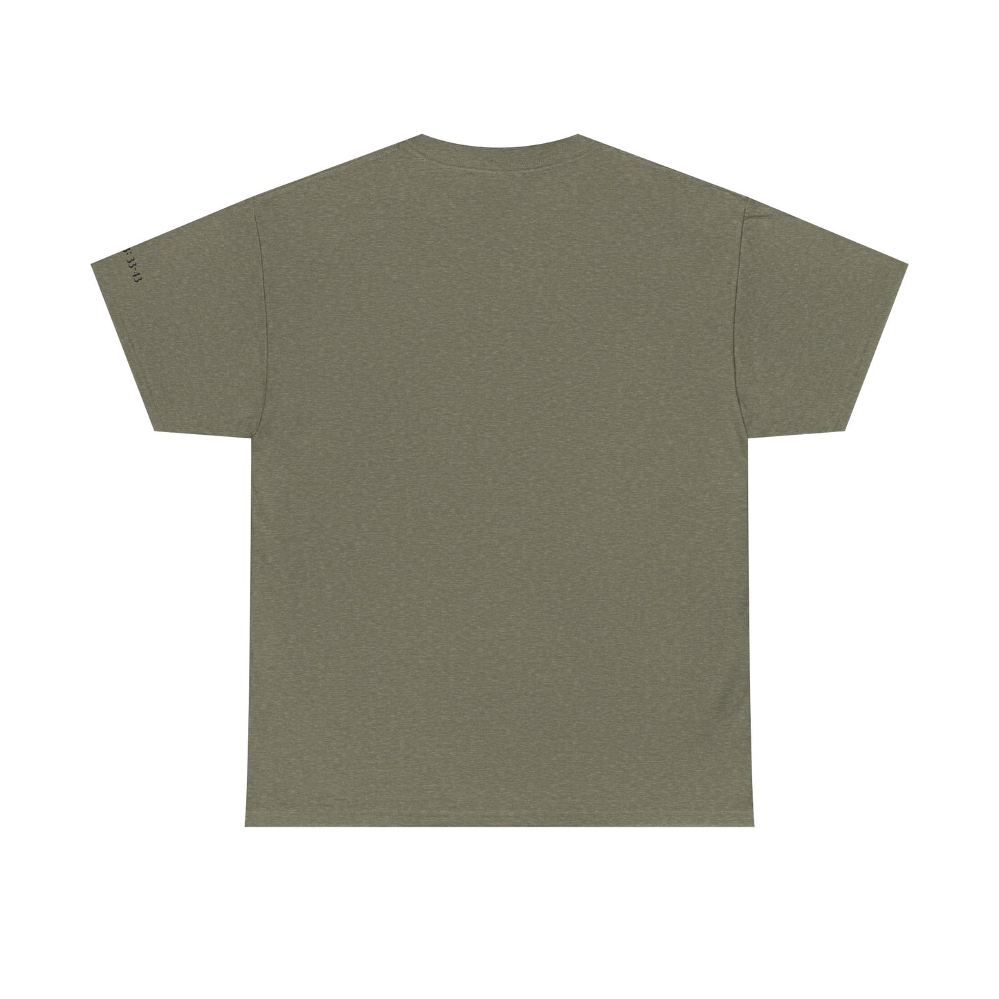 Inspirational Unisex Heavy Cotton Tee - "I Will Play the Life of Support"