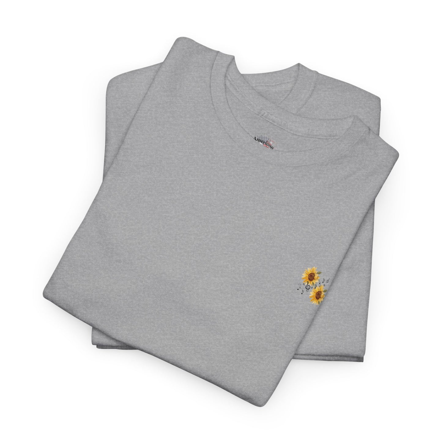 Sunflower Scenic Tee, Nature Lover T-Shirt, Summer Outfit, Gift for Her, Casual Wear