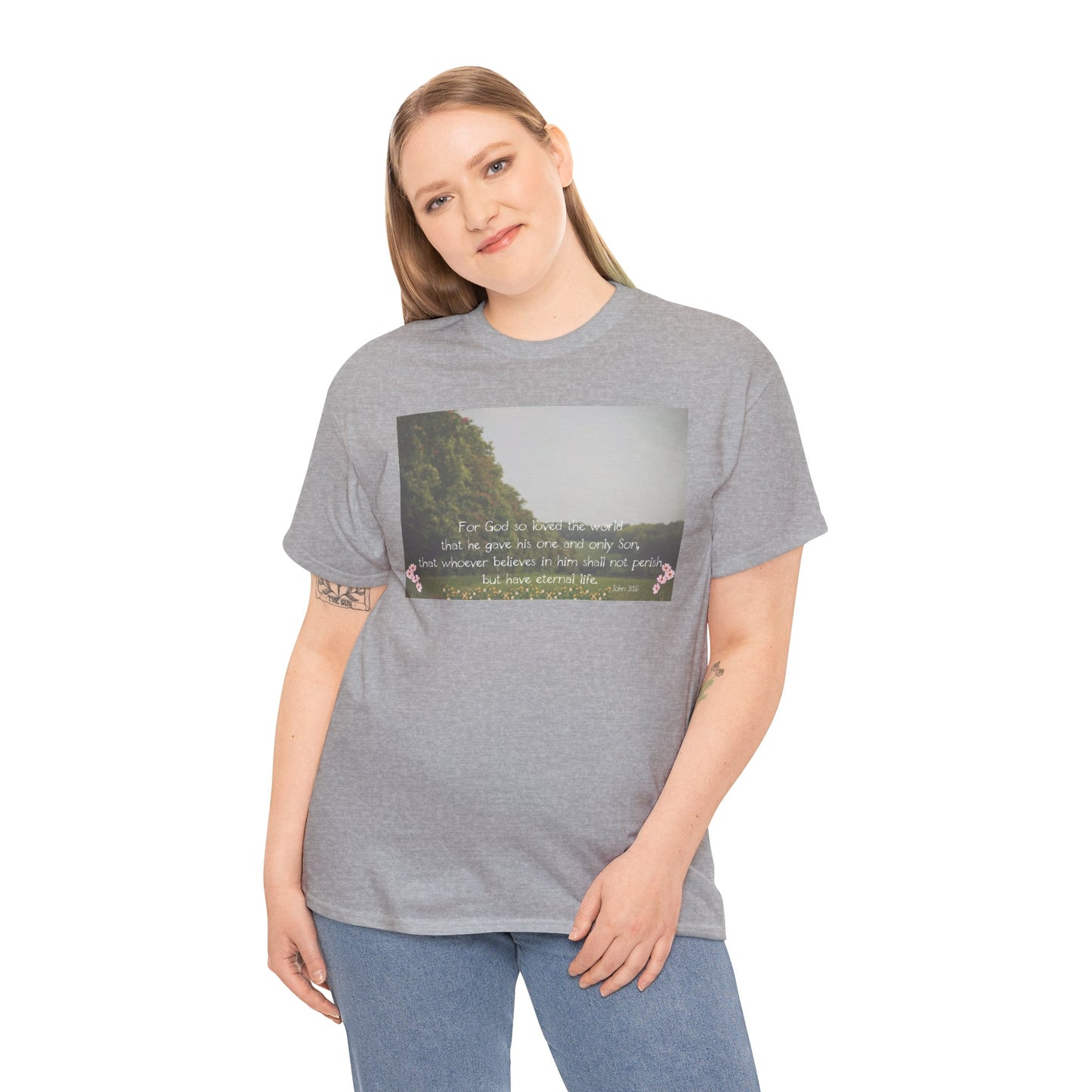 Nature-Inspired Unisex Heavy Cotton Tee, Inspirational Shirt for Outdoor Lovers, Casual Everyday Wear, Gift for Nature Enthusiasts, [...]