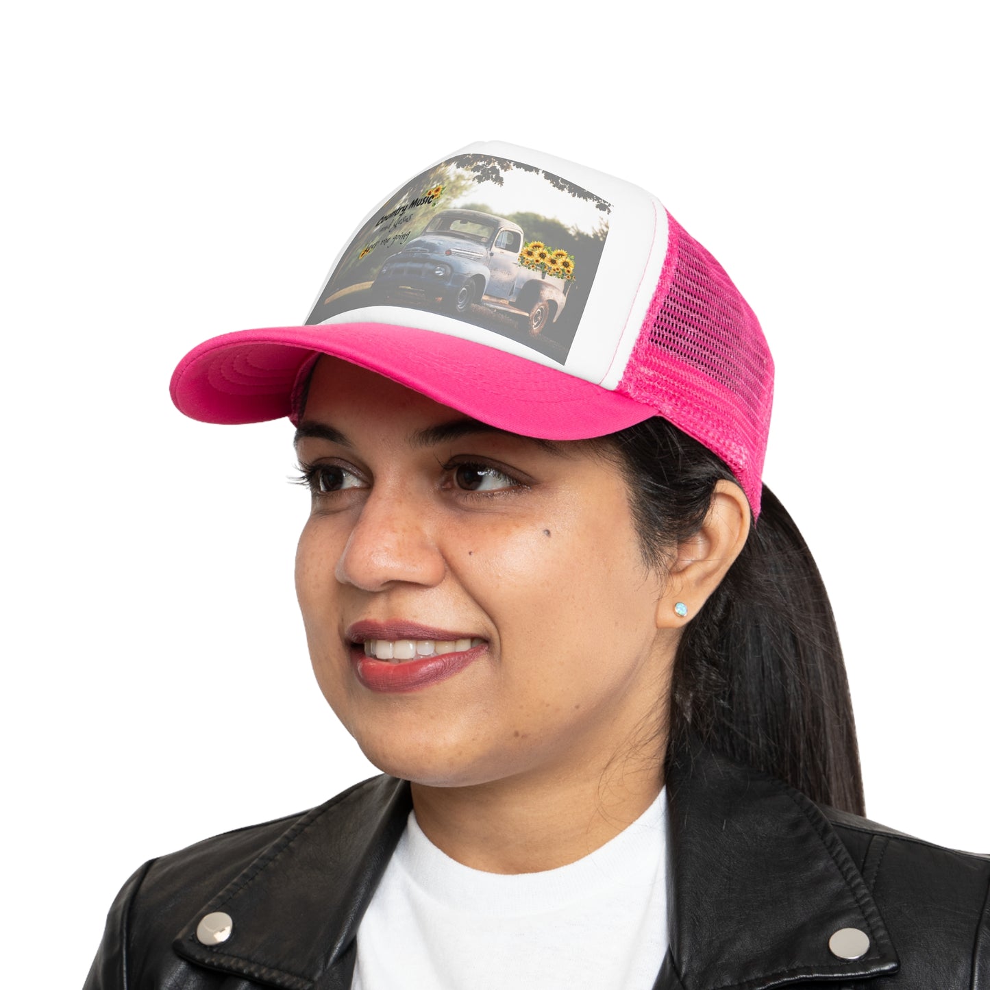 Country Music Trucker Cap | Perfect for Festivals, Road Trips, Outdoor Activities, Music Lovers, and Casual Days
