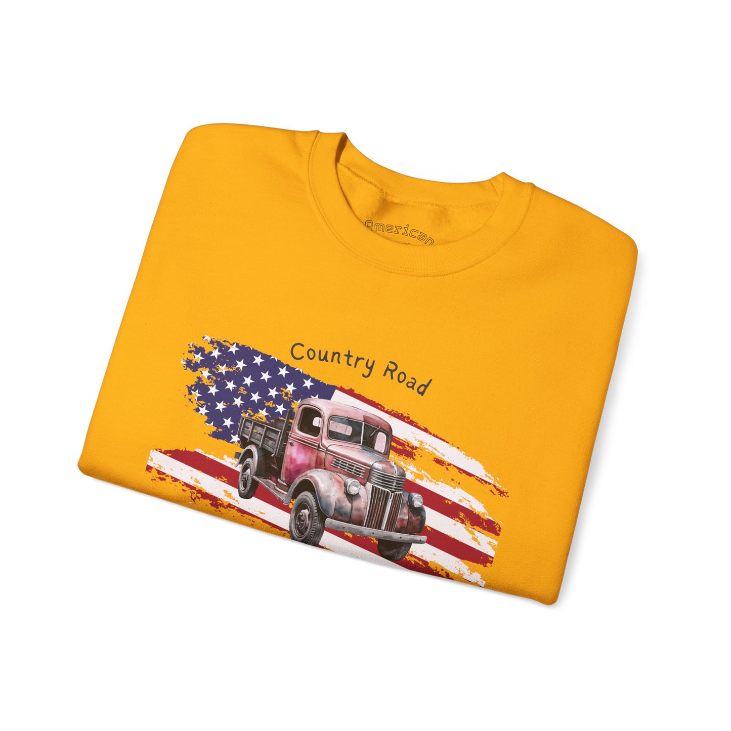 Country Road Vintage Truck Sweatshirt