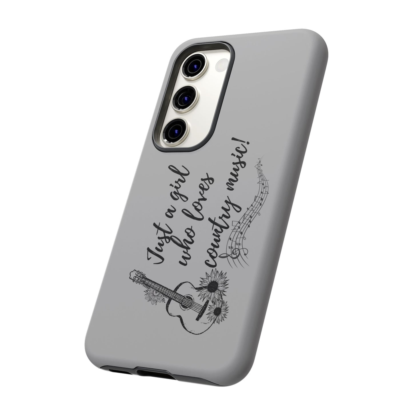 Country Music Lover Phone Case - Just a Girl Who Loves Country Music!