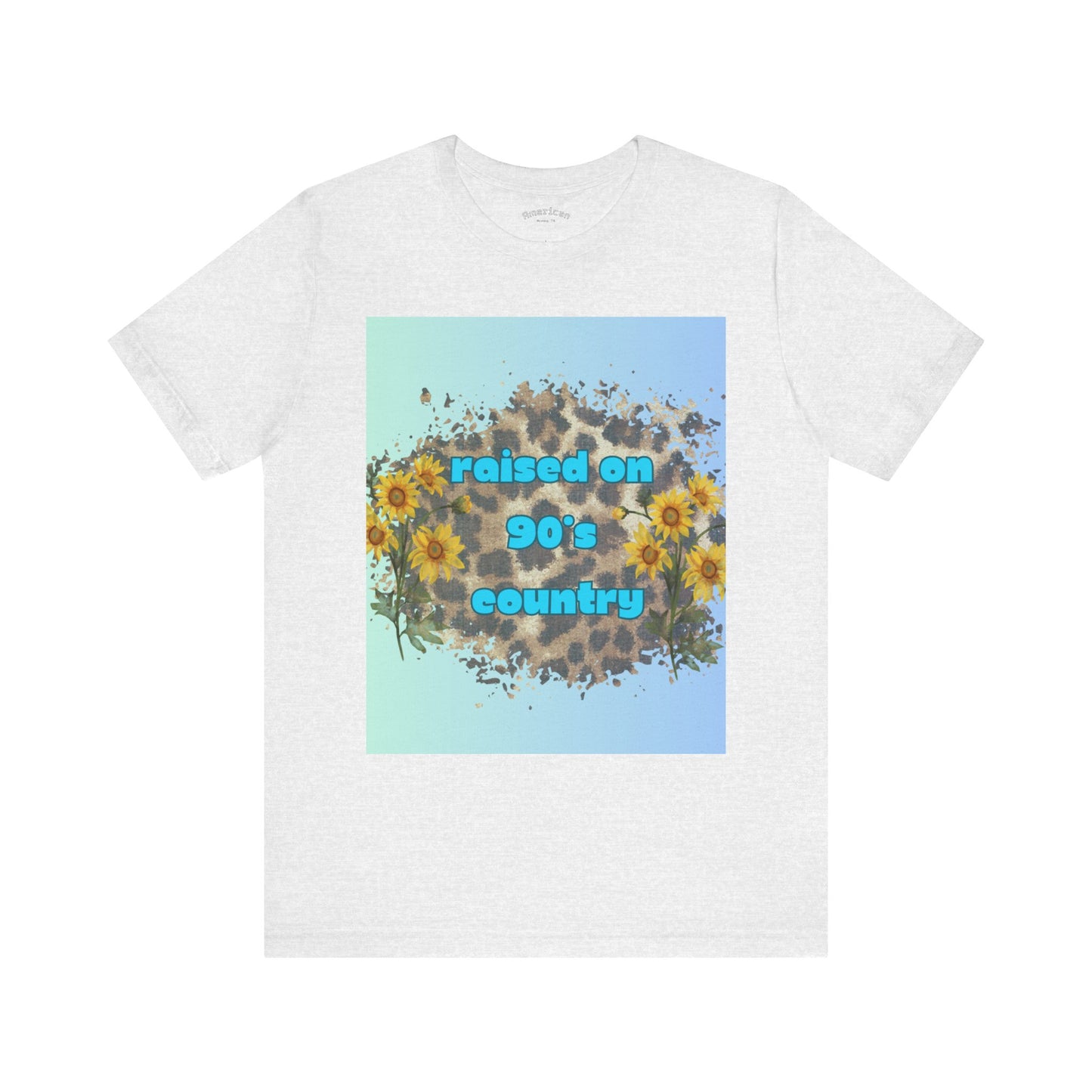 Vintage Country Vibe Tee - "Raised on 90's Country"
