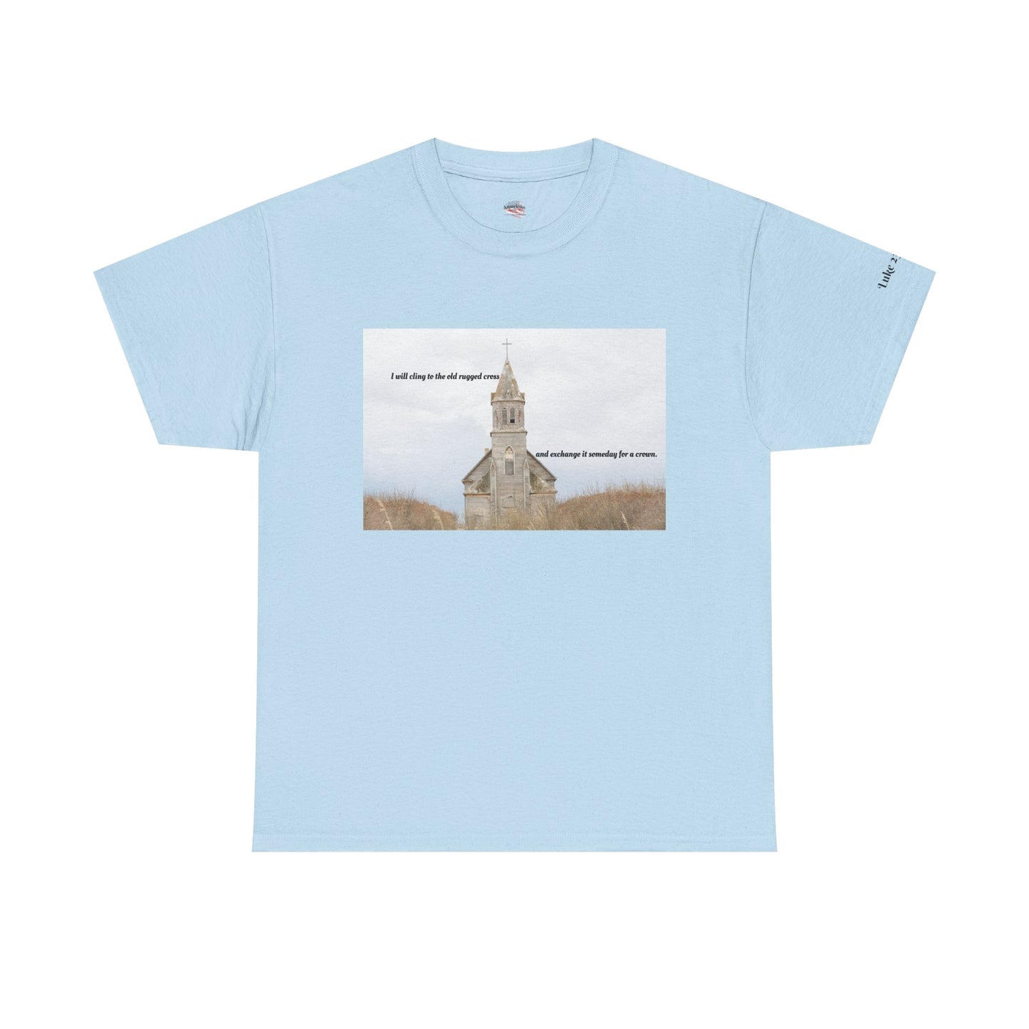 Inspirational Unisex Heavy Cotton Tee - "I Will Play the Life of Support"