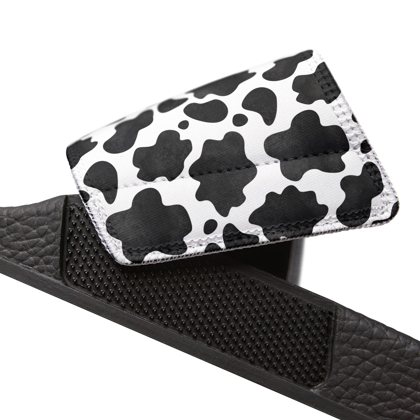Trendy Women's Slide Sandals, Comfortable Summer Footwear, Cute Cow Print Slippers, Beach and Pool Ready, Vacation Essentials