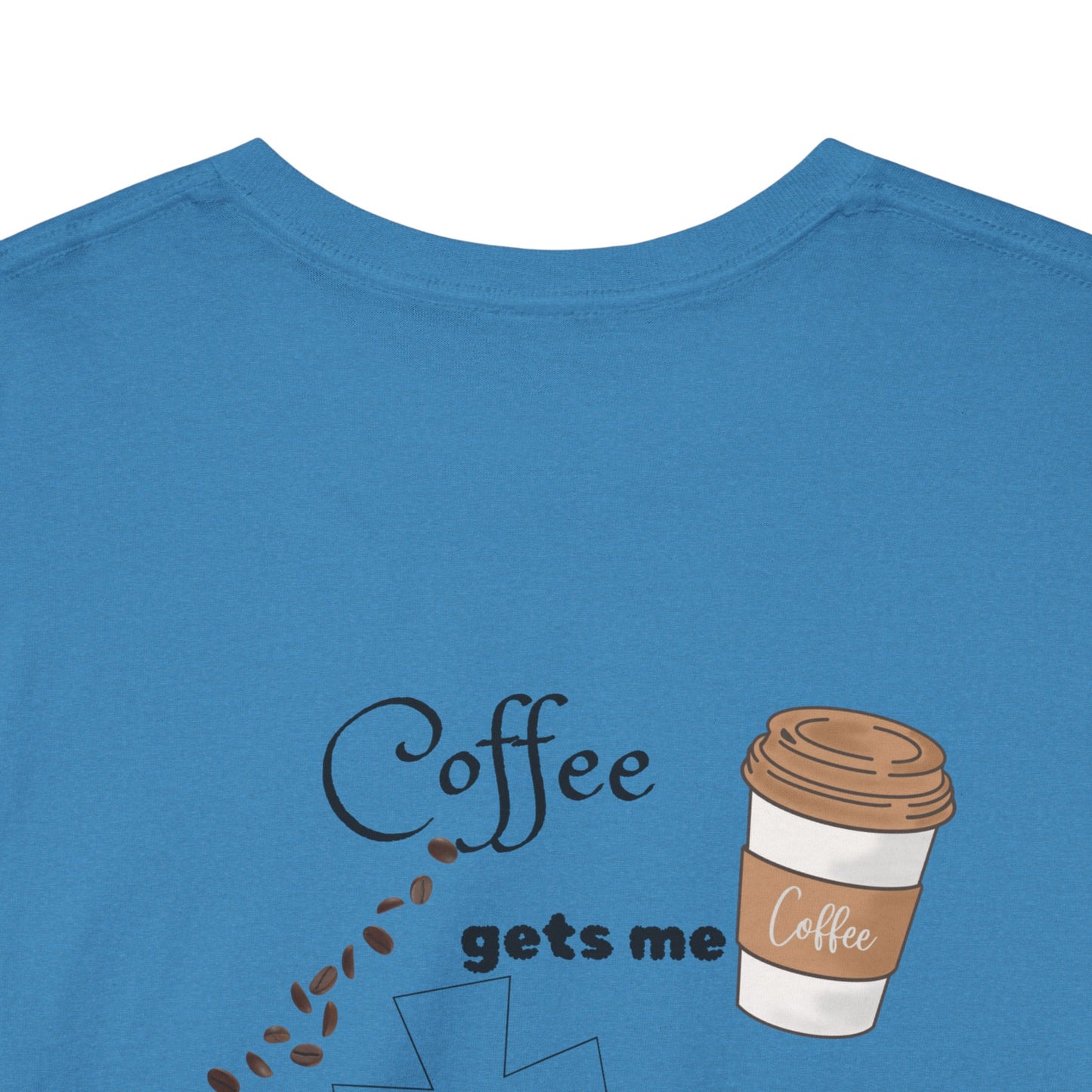 Coffee Time Unisex Heavy Cotton Tee - Faith & Caffeine Inspiration