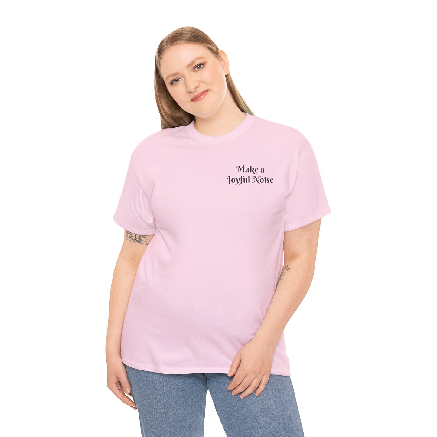 Make a Joyful Noise Unisex Heavy Cotton Tee - Music Lovers Shirt