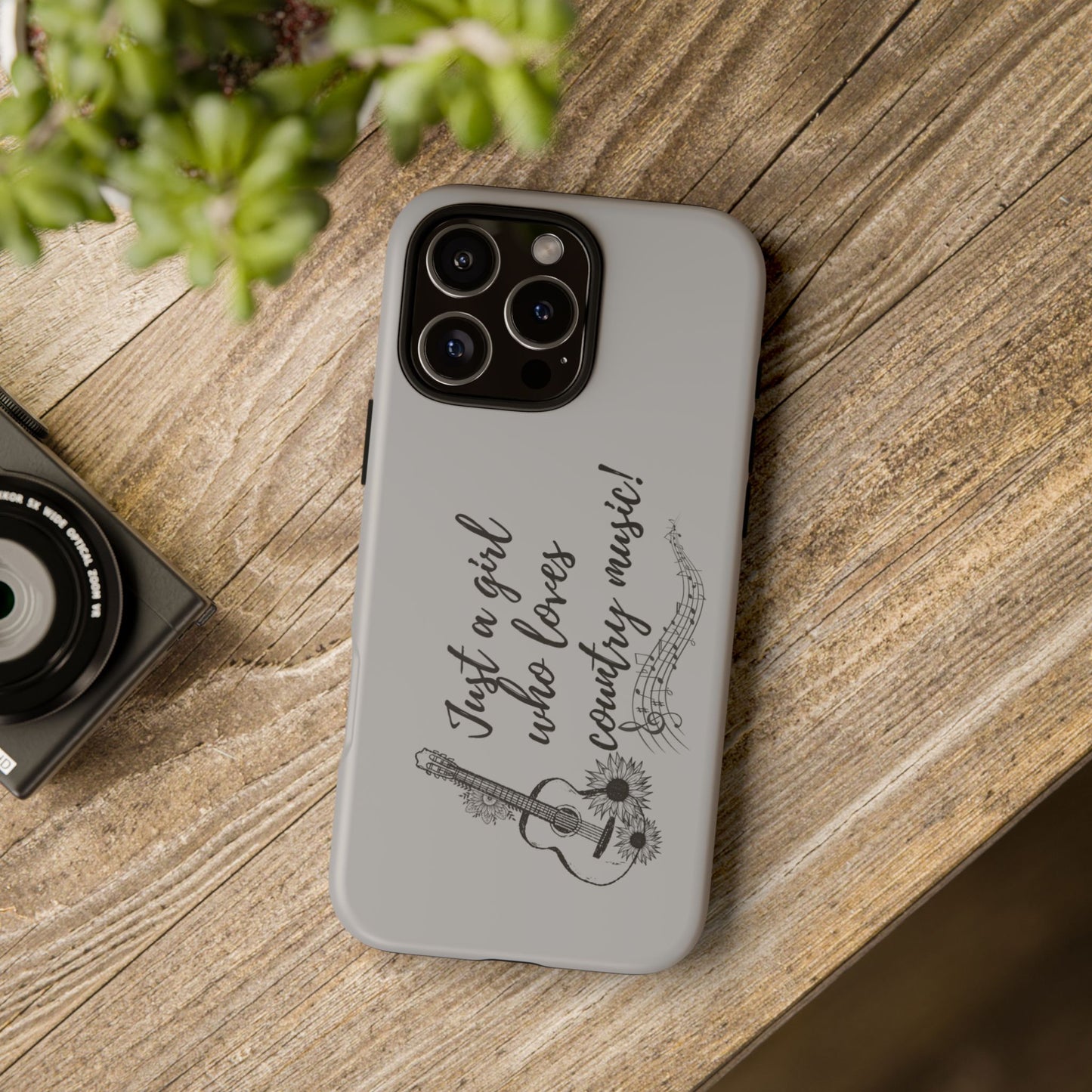 Country Music Lover Phone Case - Just a Girl Who Loves Country Music!