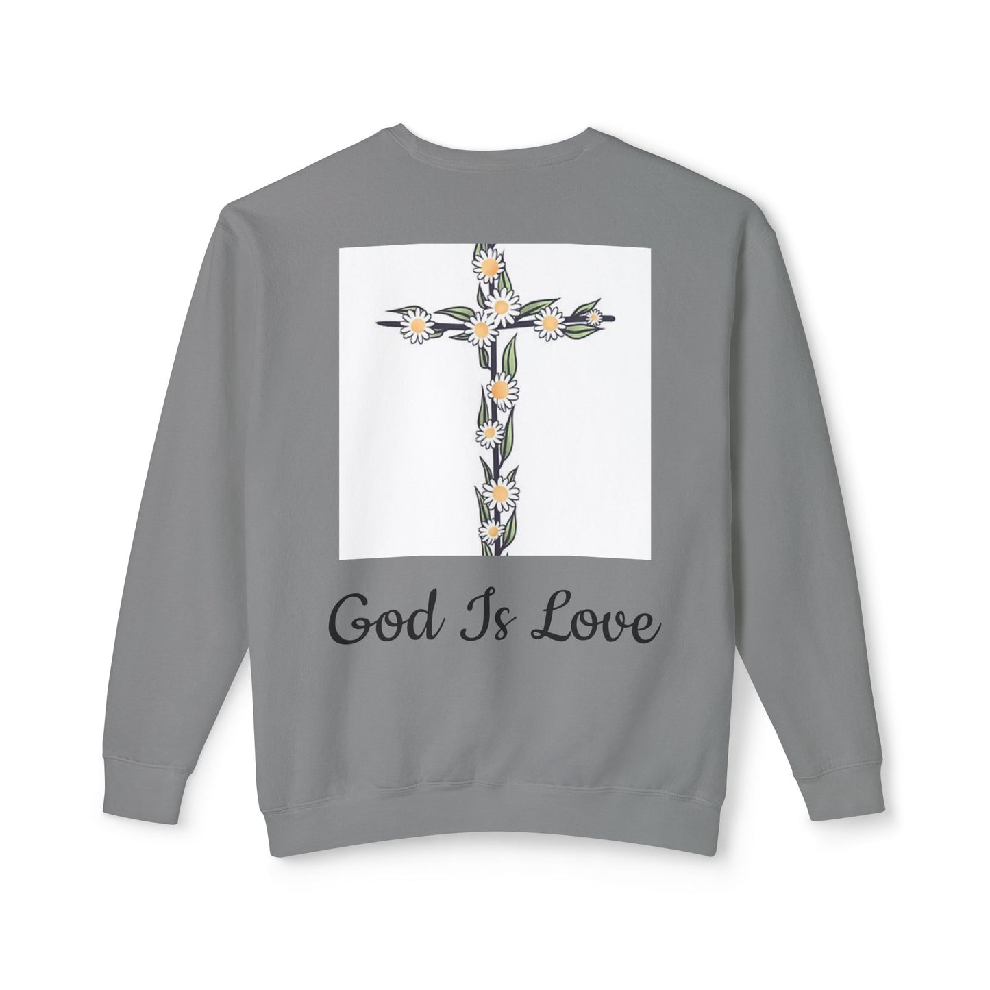 Faith, Hope, Love Unisex Lightweight Crewneck Sweatshirt